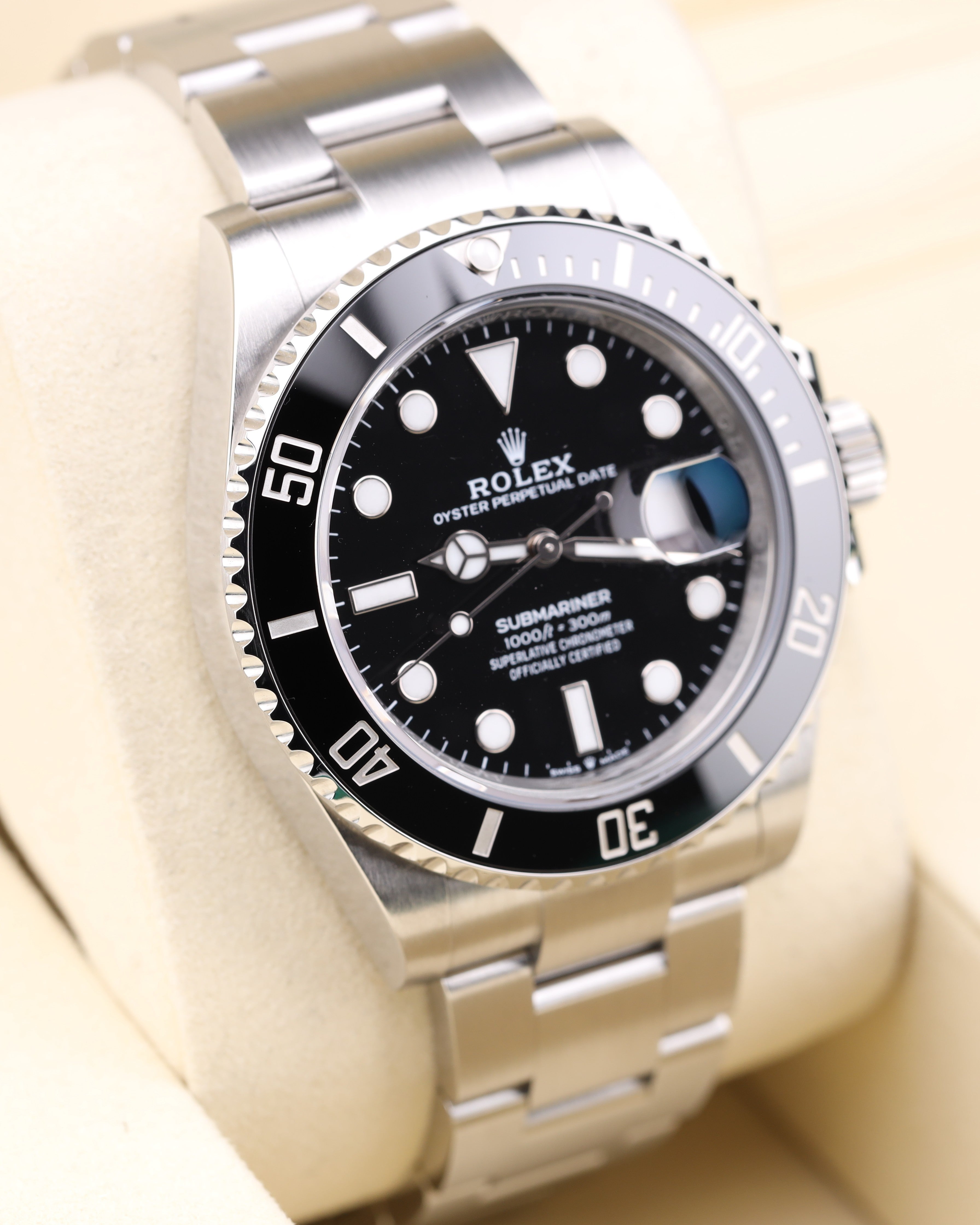 Rolex Submariner Date 41 Black Dial on Oyster 126610LN - 2025