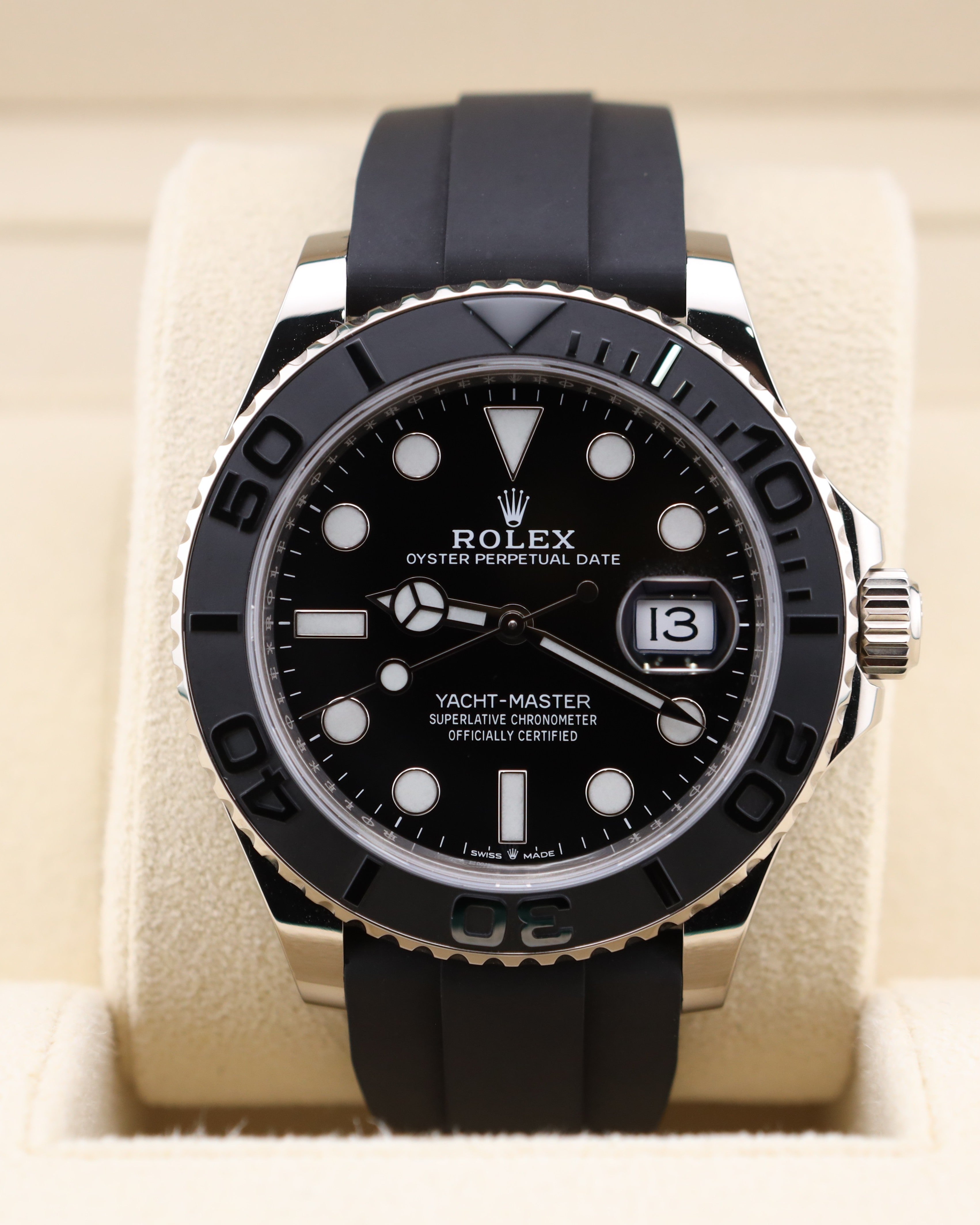 Rolex Yacht-Master 42 White Gold on Oysterflex 226659 – MVP