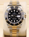 Rolex Sea-Dweller Black Dial Two Tone Yellow Gold on Oyster 126603