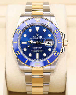 Rolex Submariner Date 41 Bluesy Blue Dial Two Tone Oyster 126613LB