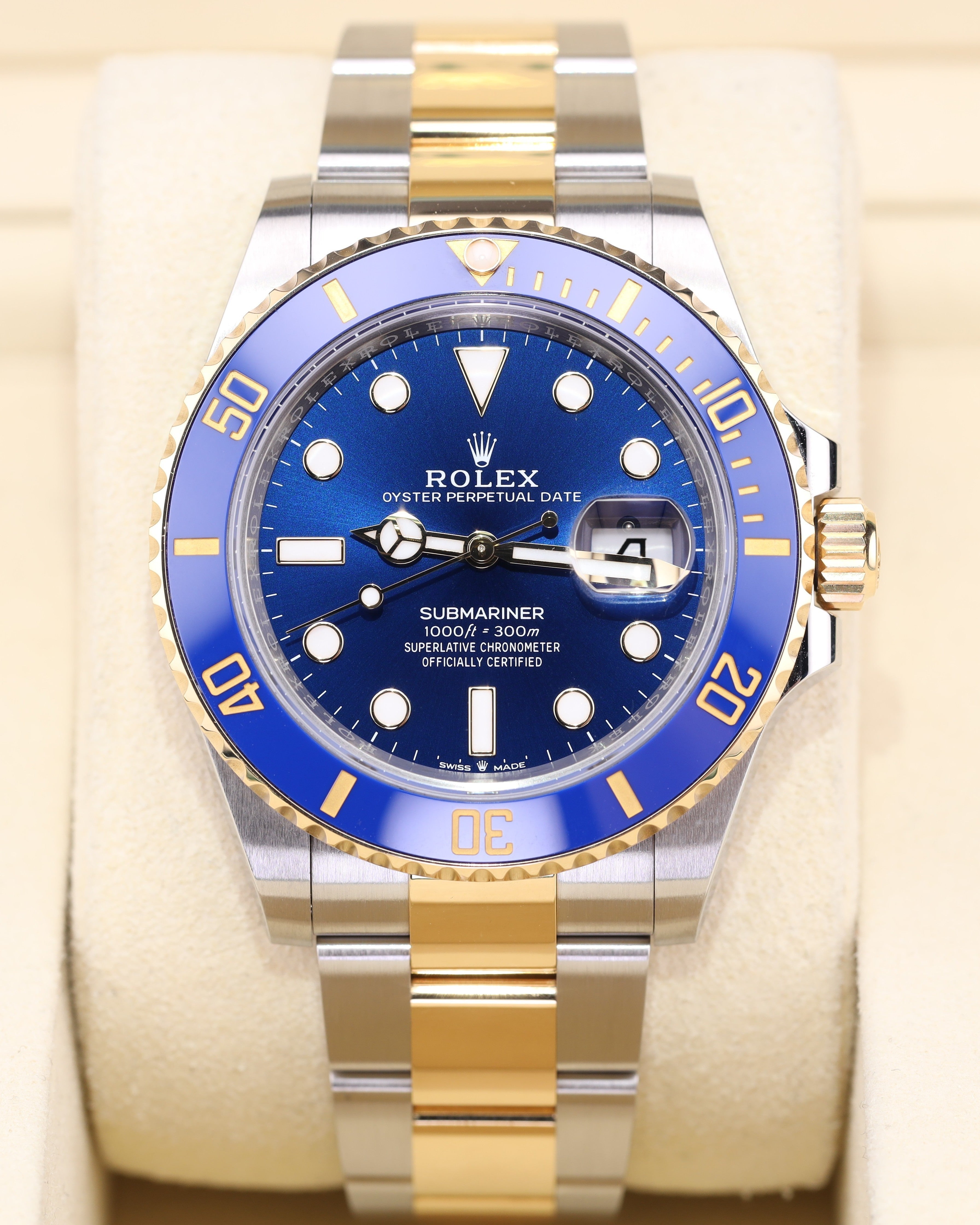 Rolex Submariner Date 41 Bluesy Blue Dial Two Tone Oyster 126613LB