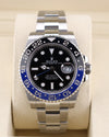 Rolex GMT-Master II Batman on Oyster 126710BLNR
