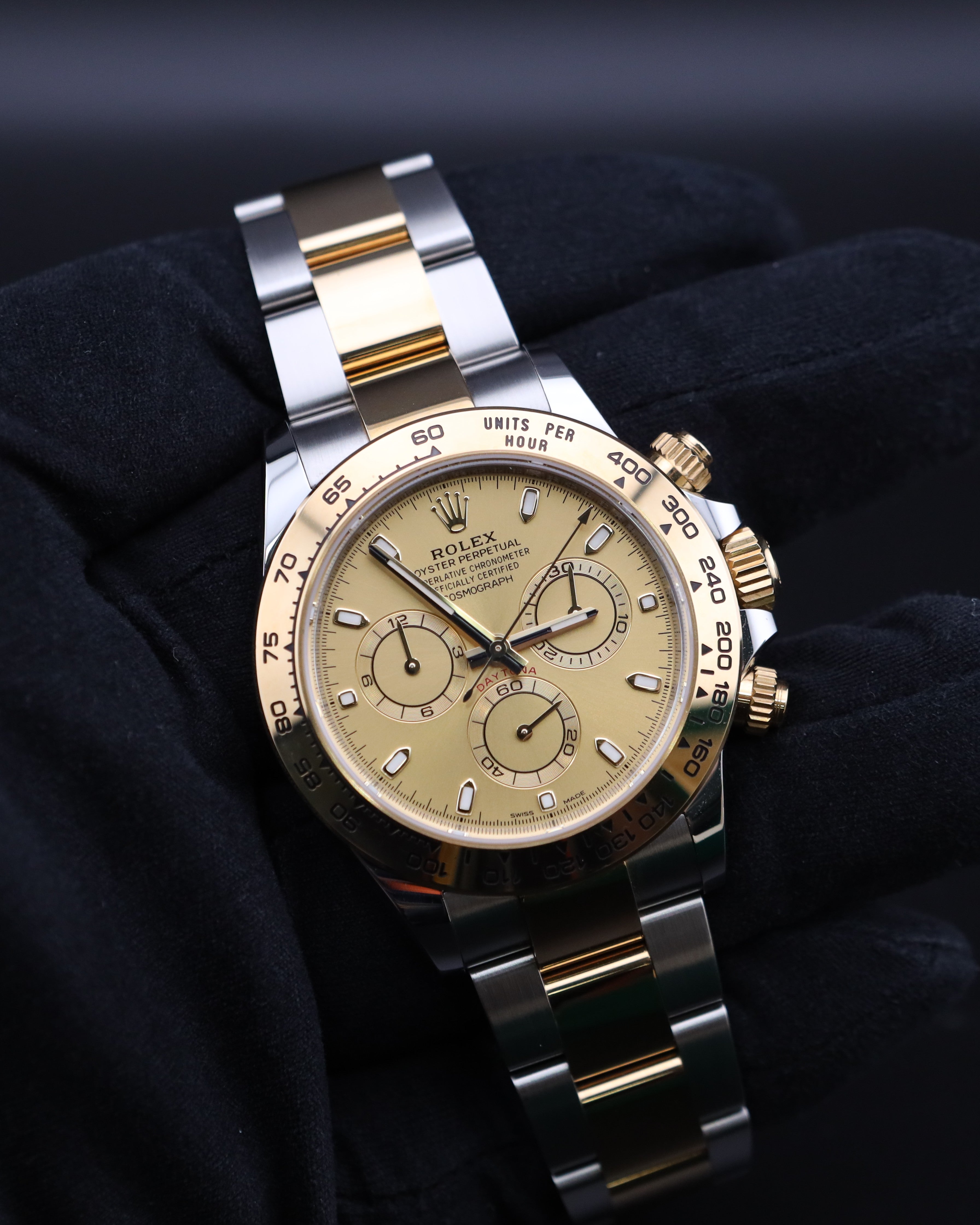 Rolex Daytona Champagne Dial Two Tone on Oyster 116503 - 2023