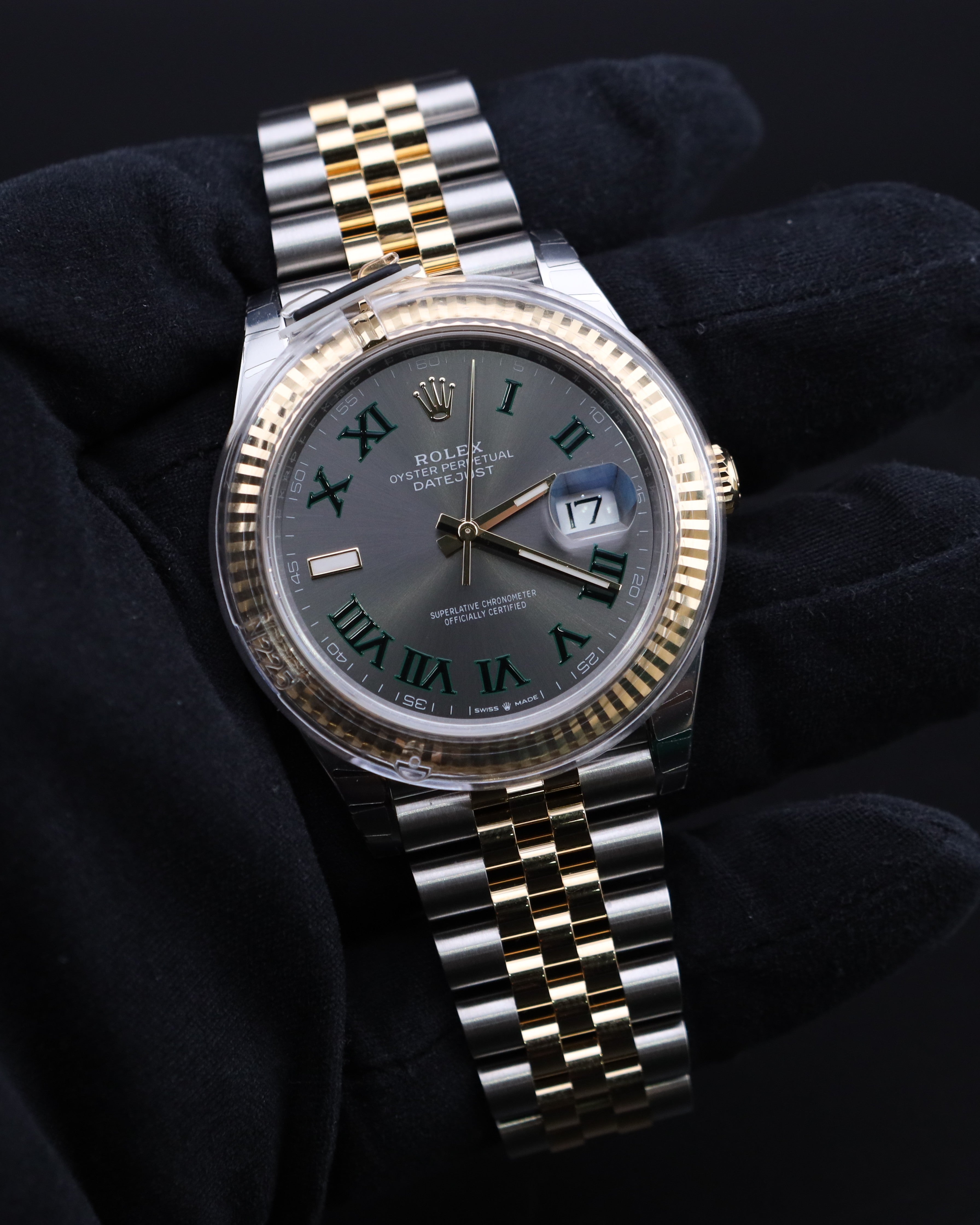 Rolex Datejust 41 Wimbledon Dial on Jubilee 126333 - 2025