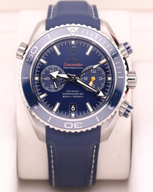 Omega Seamaster Planet Ocean Chronograph Blue Strap 232.92.46.51.03.001