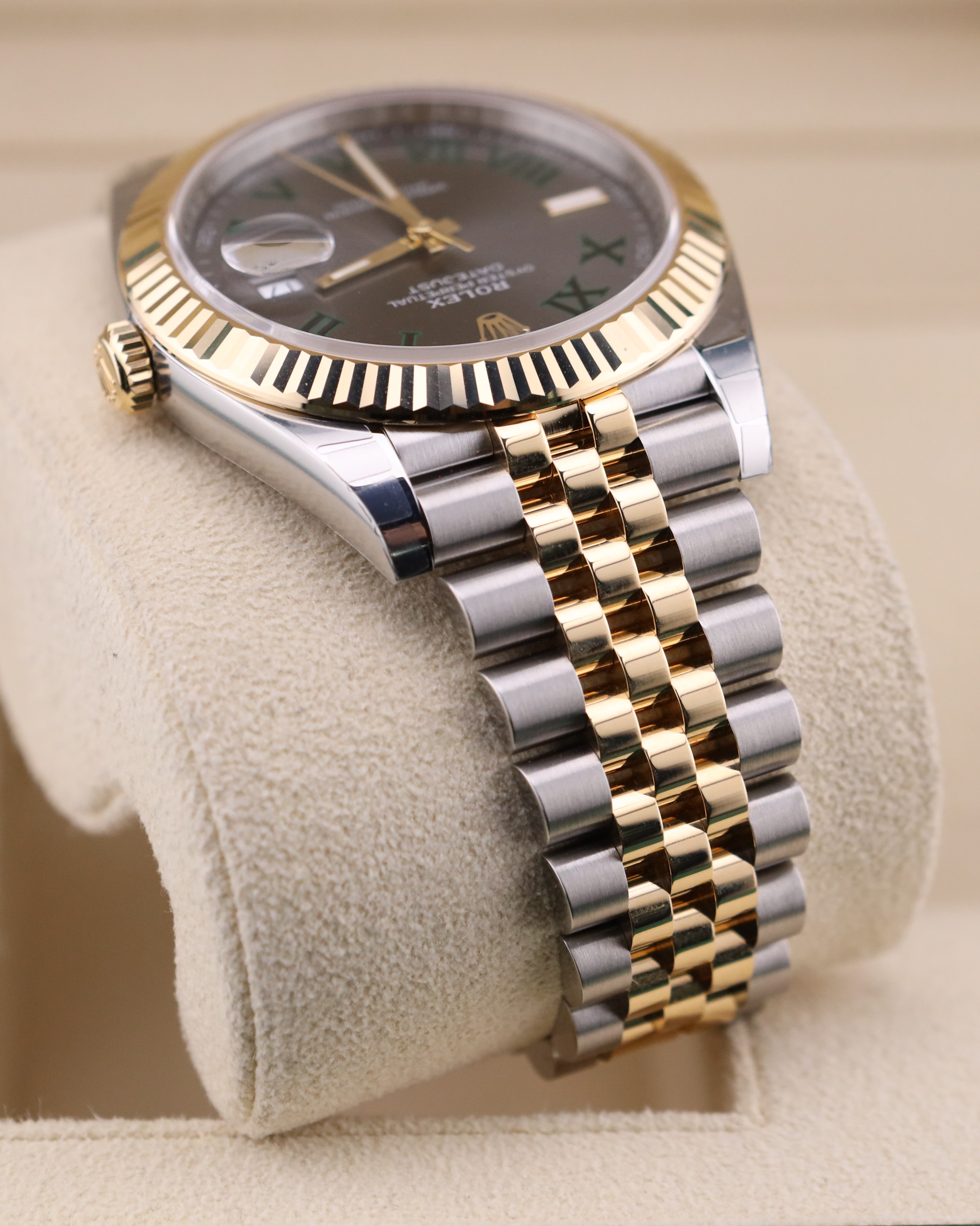 Rolex Datejust 41 Wimbledon Dial on Jubilee 126333 - 2025