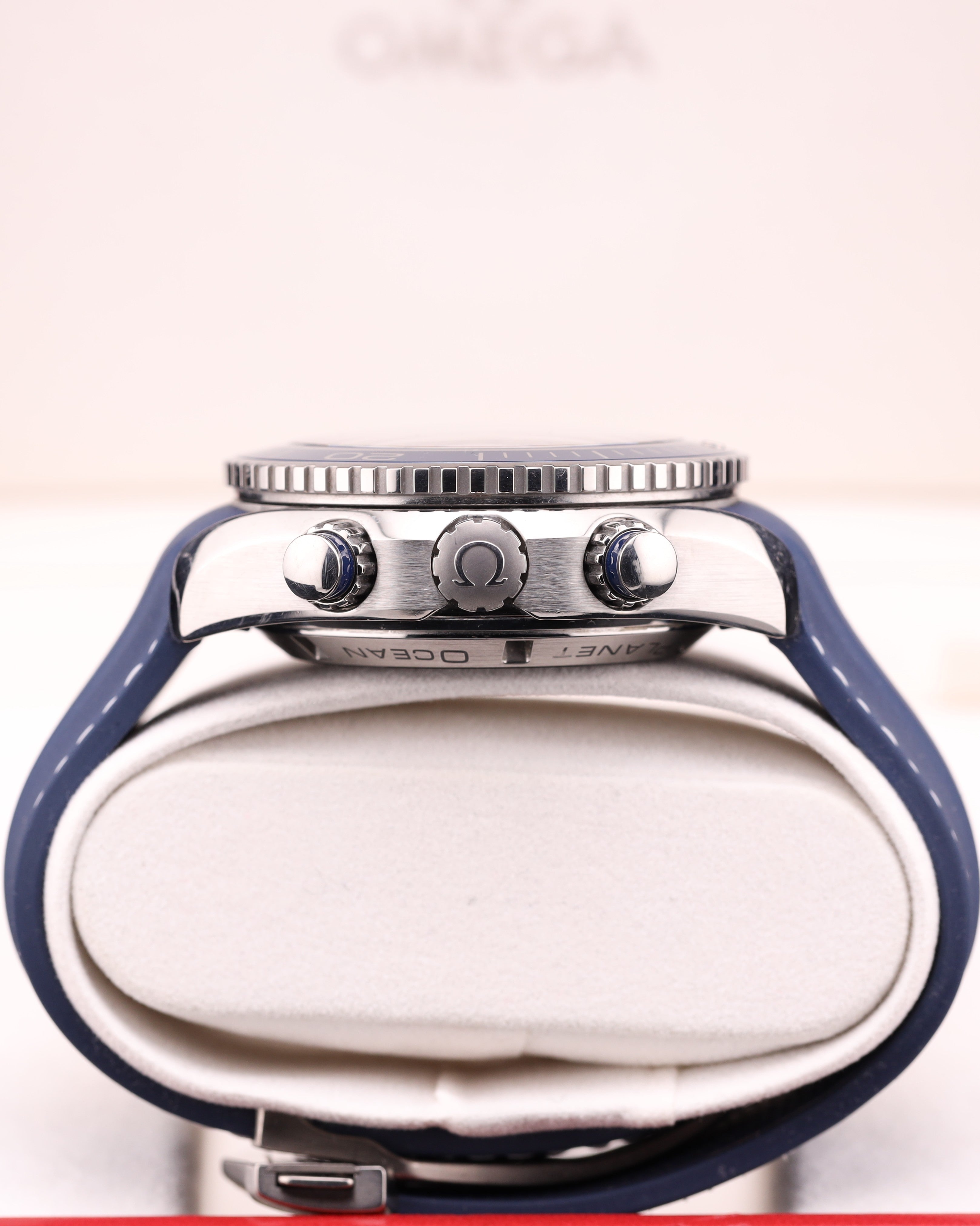Omega Seamaster Planet Ocean Chronograph Blue Strap 232.92.46.51.03.001