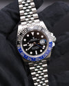 Factory Stickers Rolex GMT-Master II Batgirl on Jubilee 126710BLNR - 2025