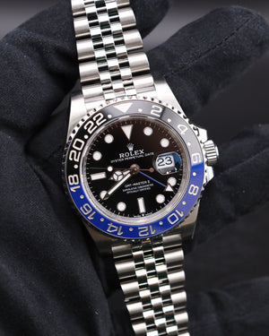 Factory Stickers Rolex GMT-Master II Batgirl on Jubilee 126710BLNR - 2025