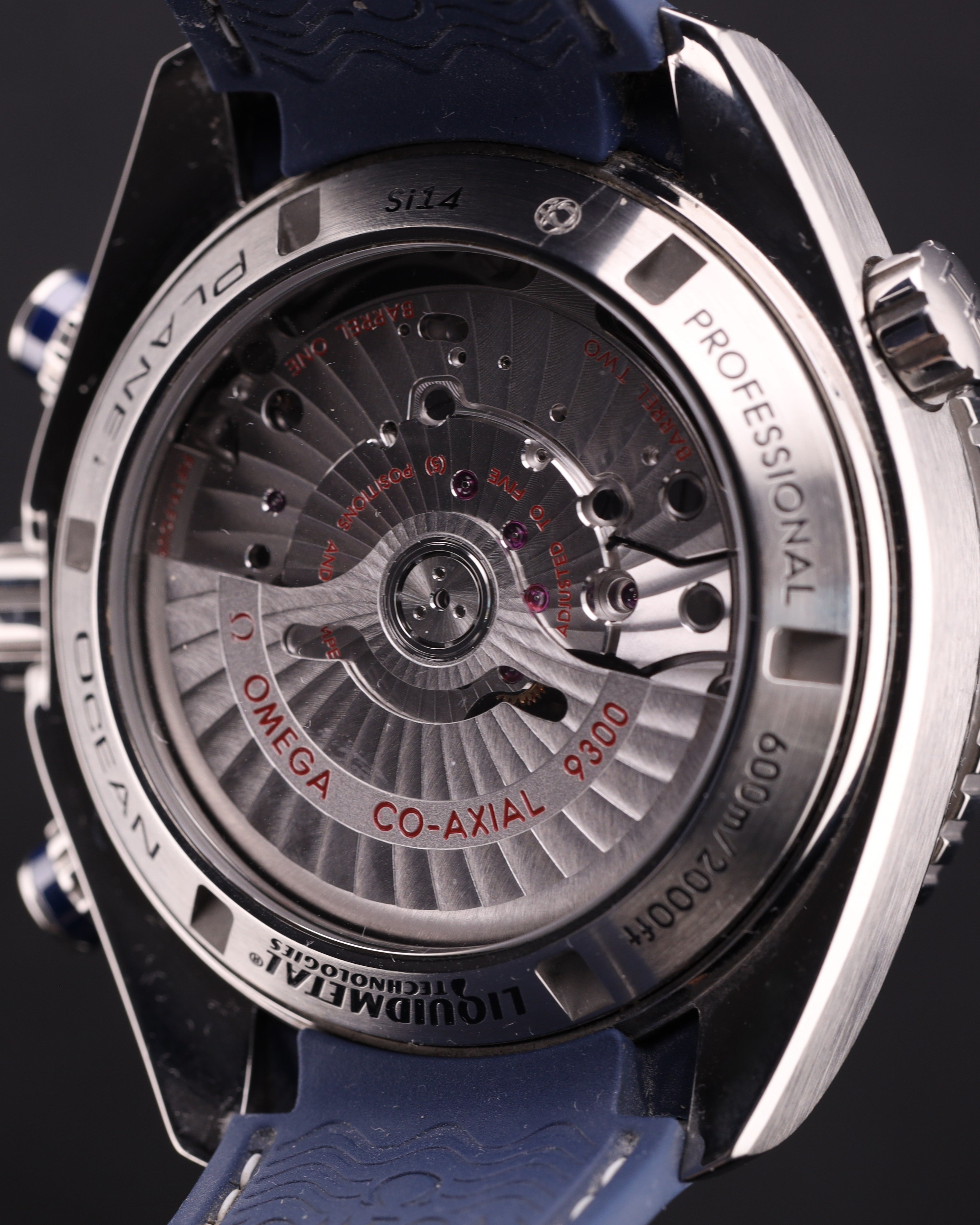 Omega Seamaster Planet Ocean Chronograph Blue Strap 232.92.46.51.03.001