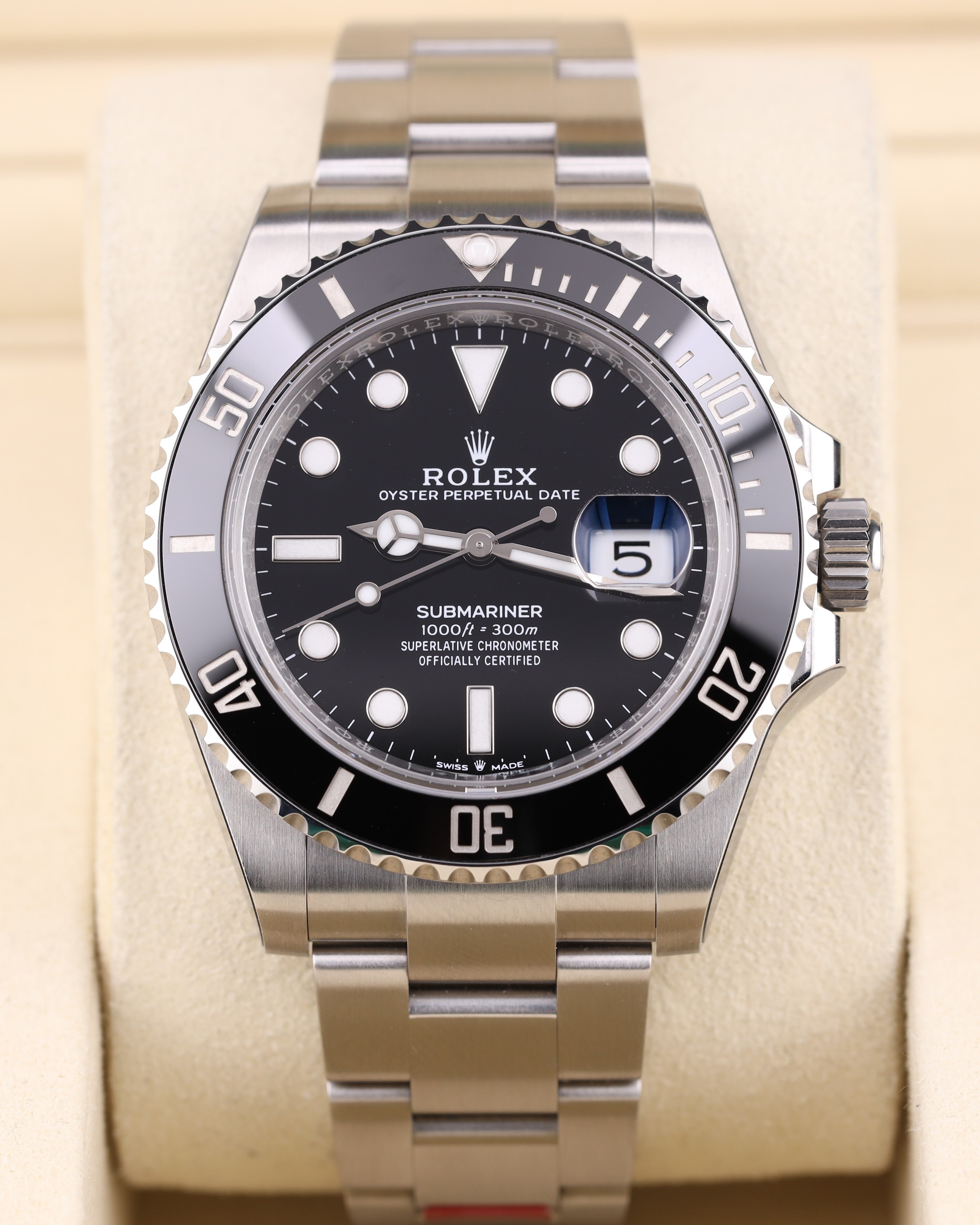 Rolex Submariner Date Black Dial Oyster 126610LN