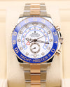Rolex Yacht-Master II White Dial Rose Gold 116681 