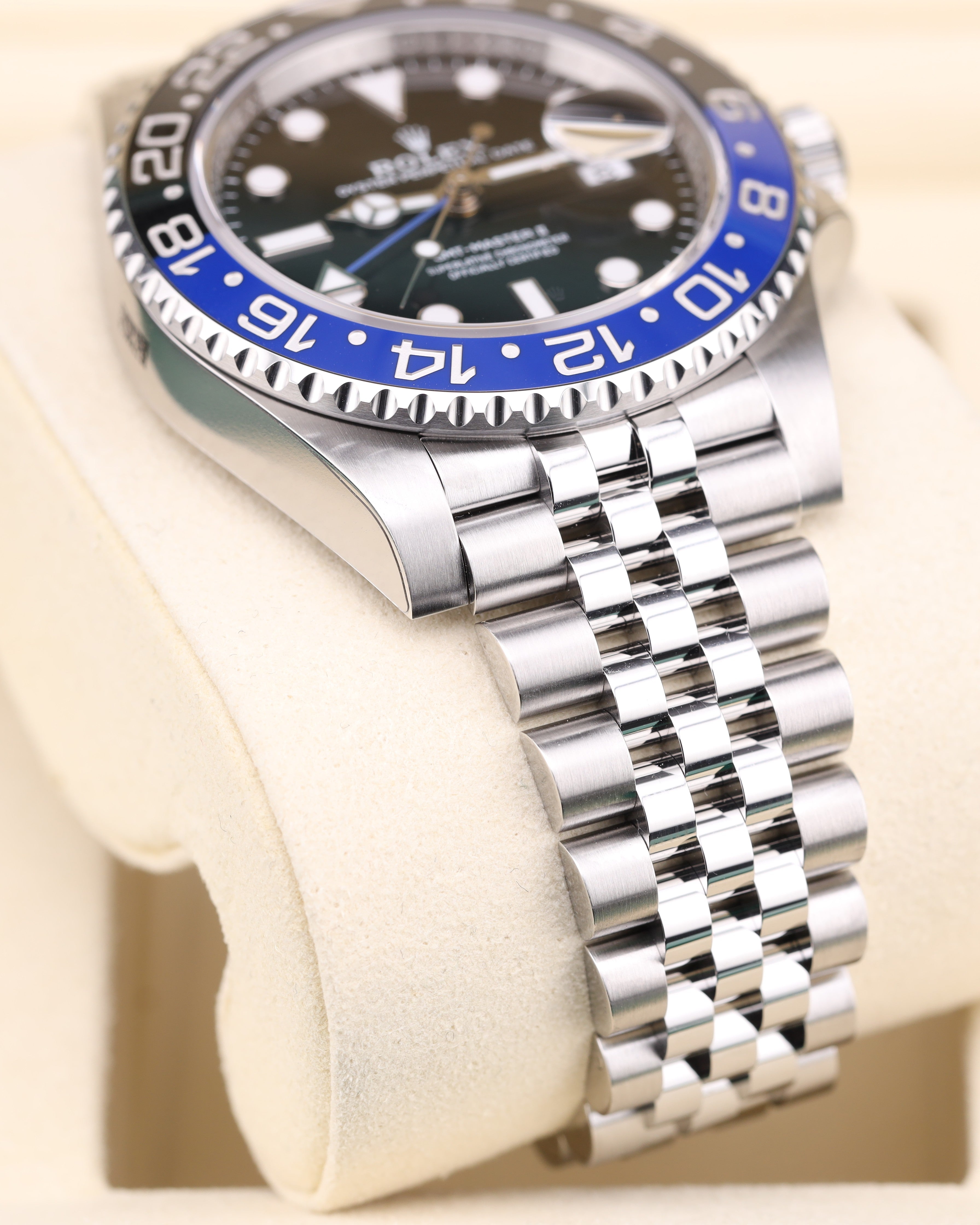 Rolex GMT-Master II Batgirl/Batman Jubilee 126710BLNR Factory Stickers