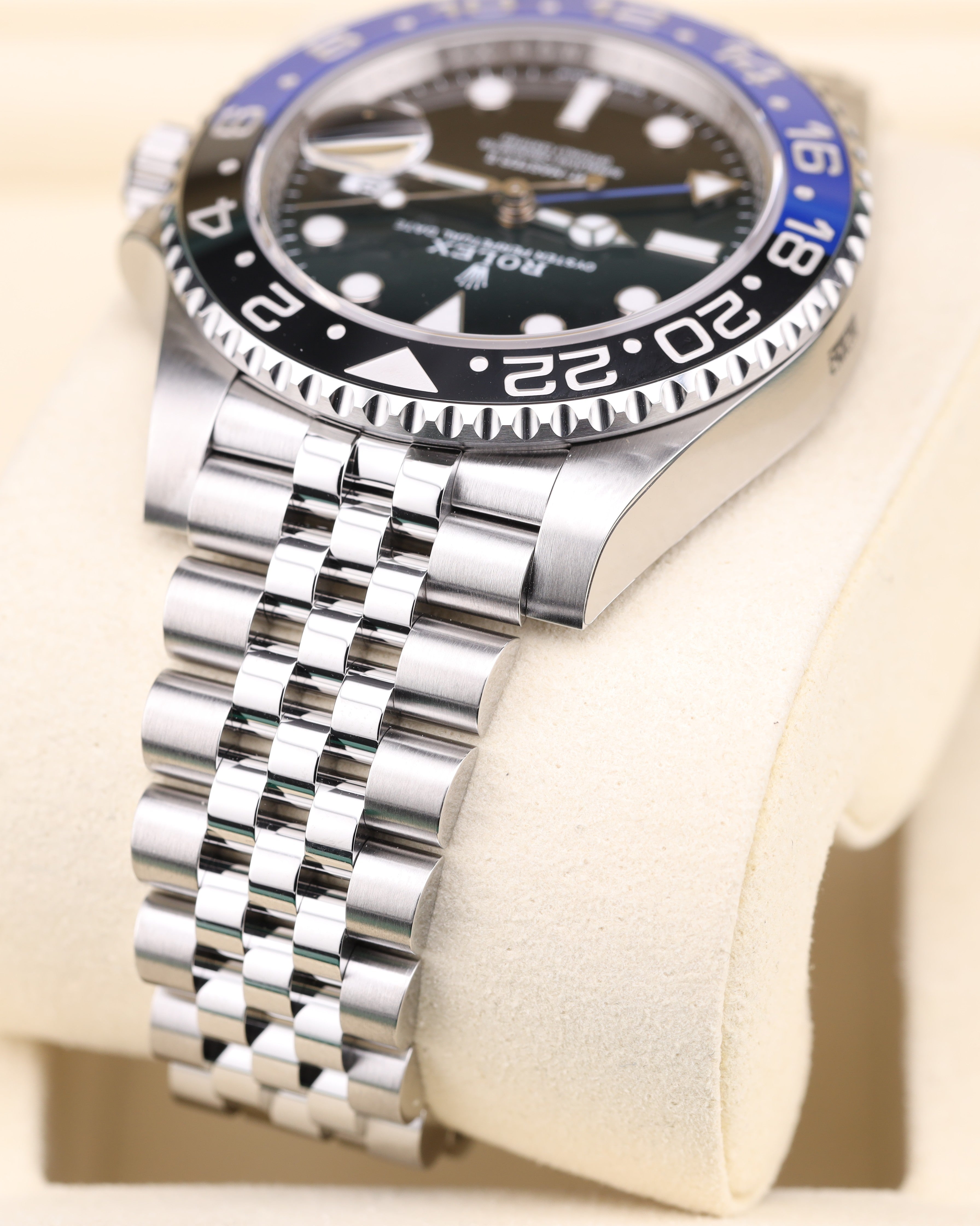 Rolex GMT-Master II Batgirl/Batman Jubilee 126710BLNR Factory Stickers
