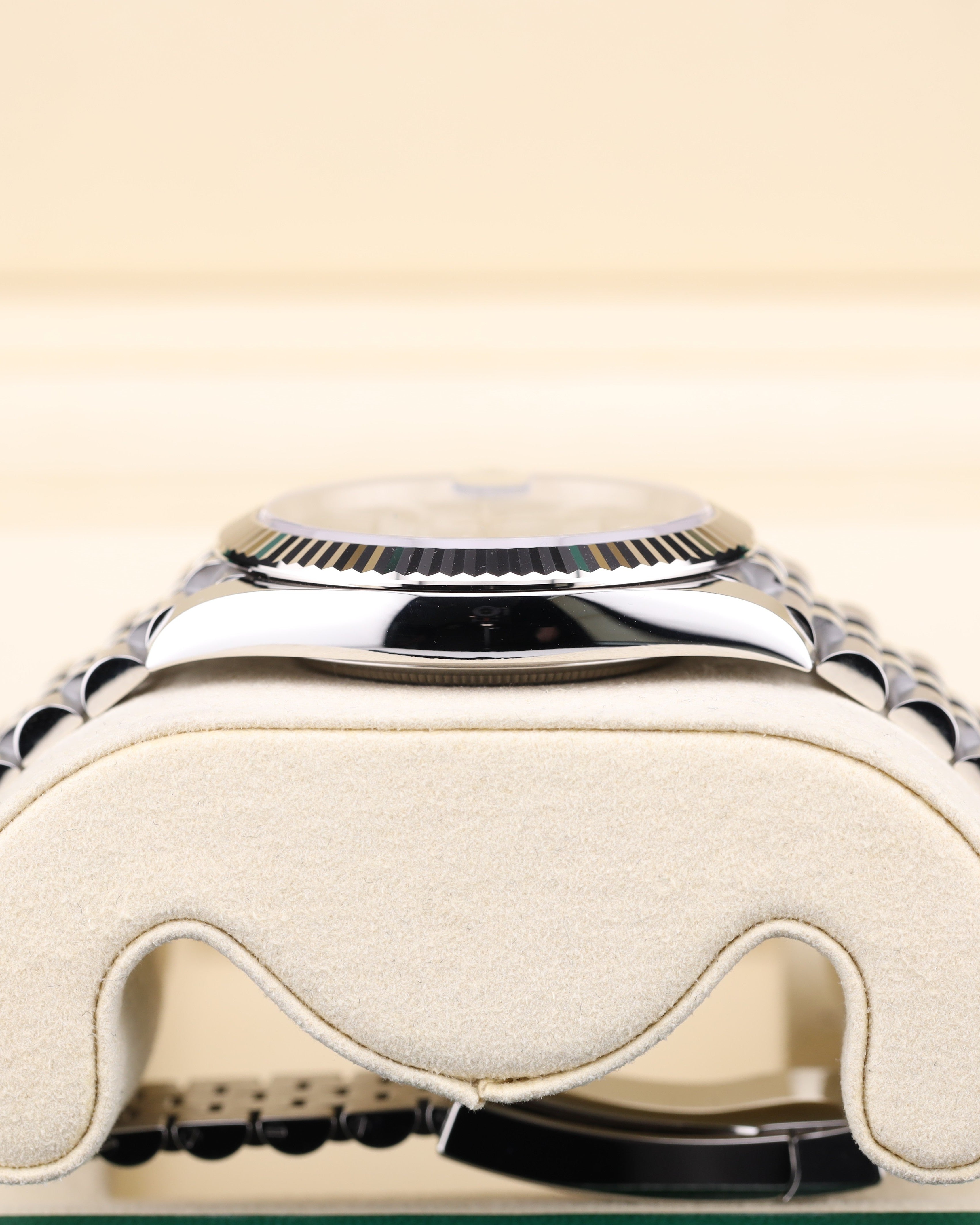 Rolex Datejust 41 Mint Green Dial Jubilee Fluted Bezel 126334