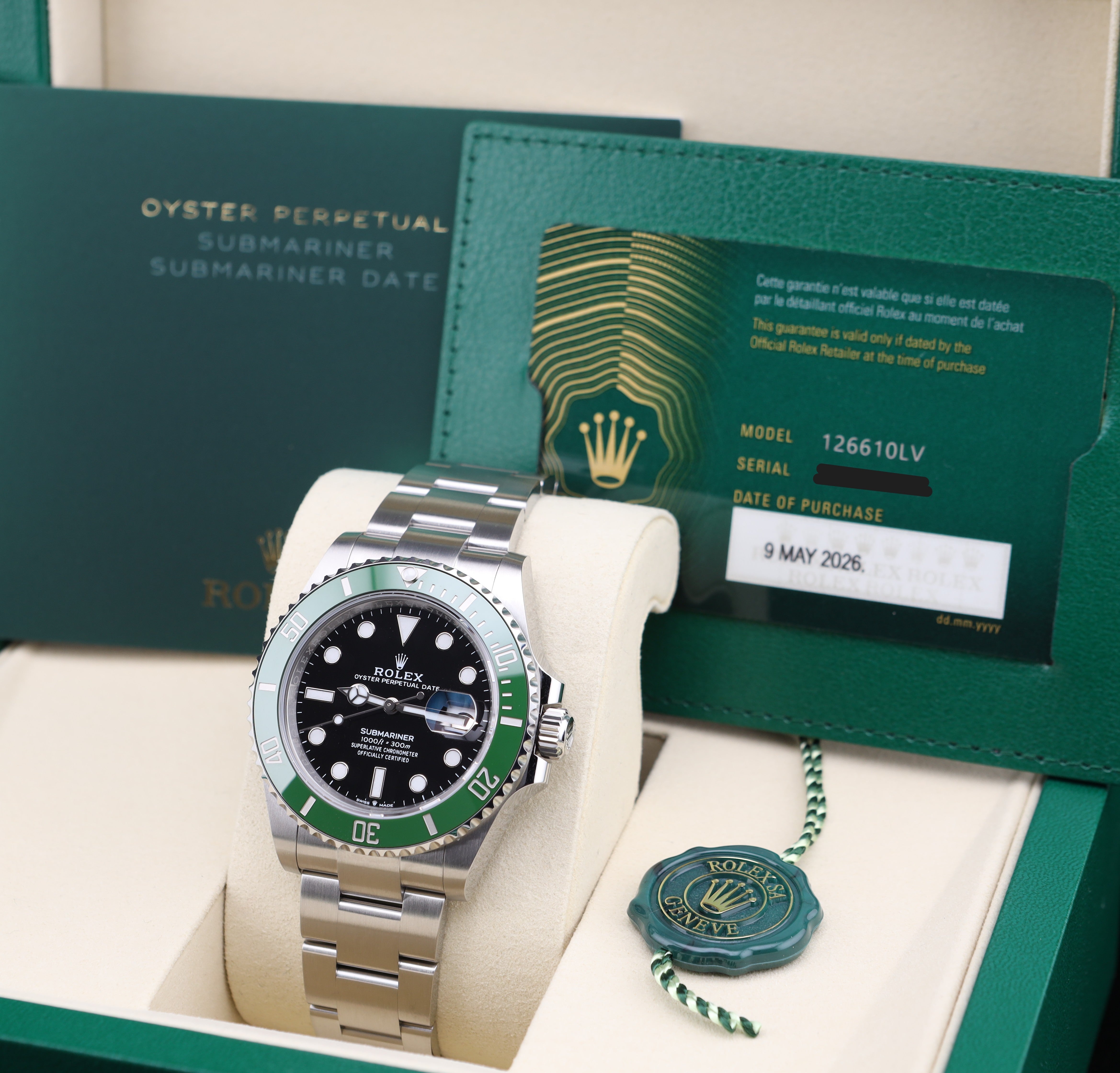 Rolex Submariner Date Starbucks Green Bezel 126610LV – MVP