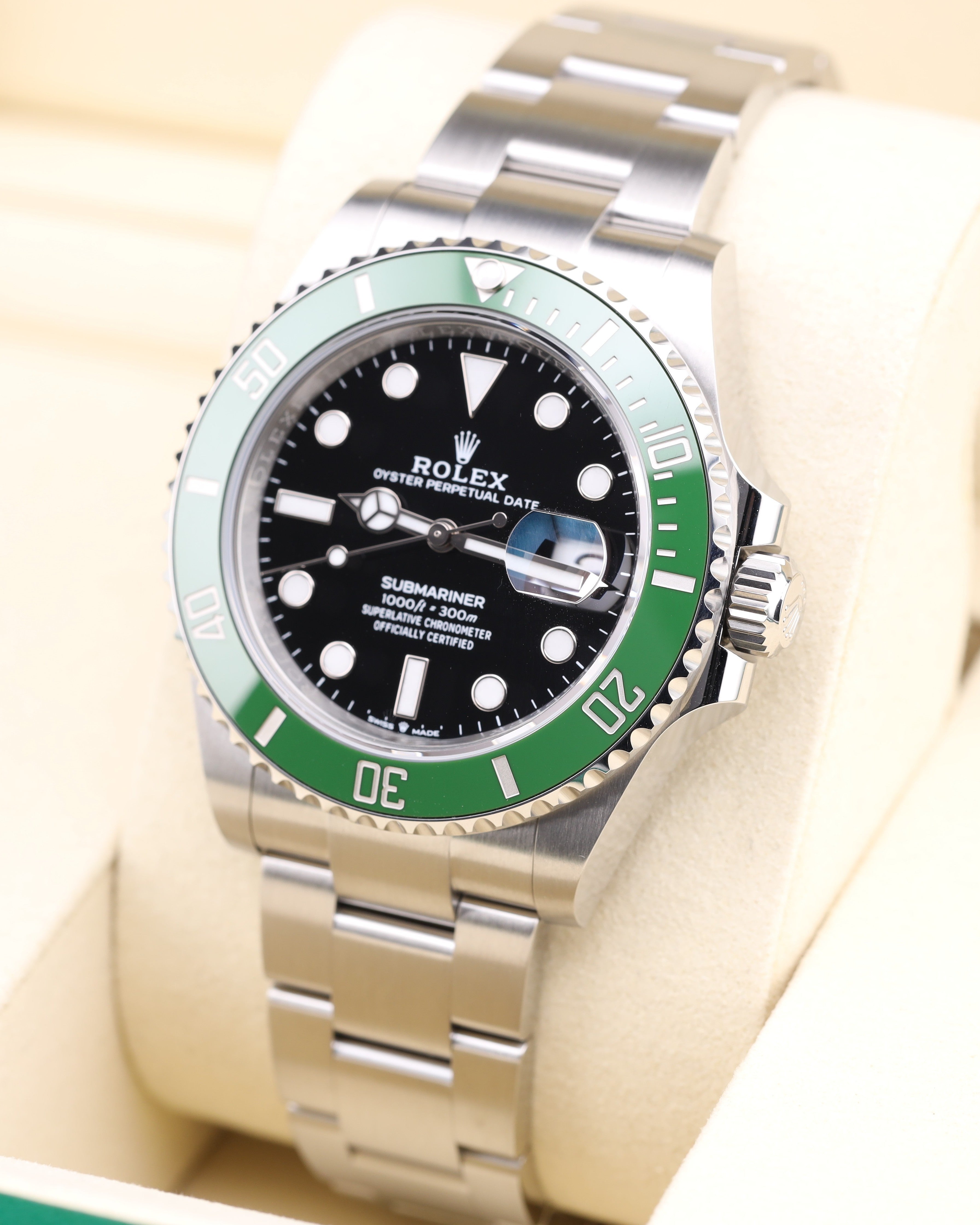 Rolex Submariner Date Starbucks Green Bezel 126610LV