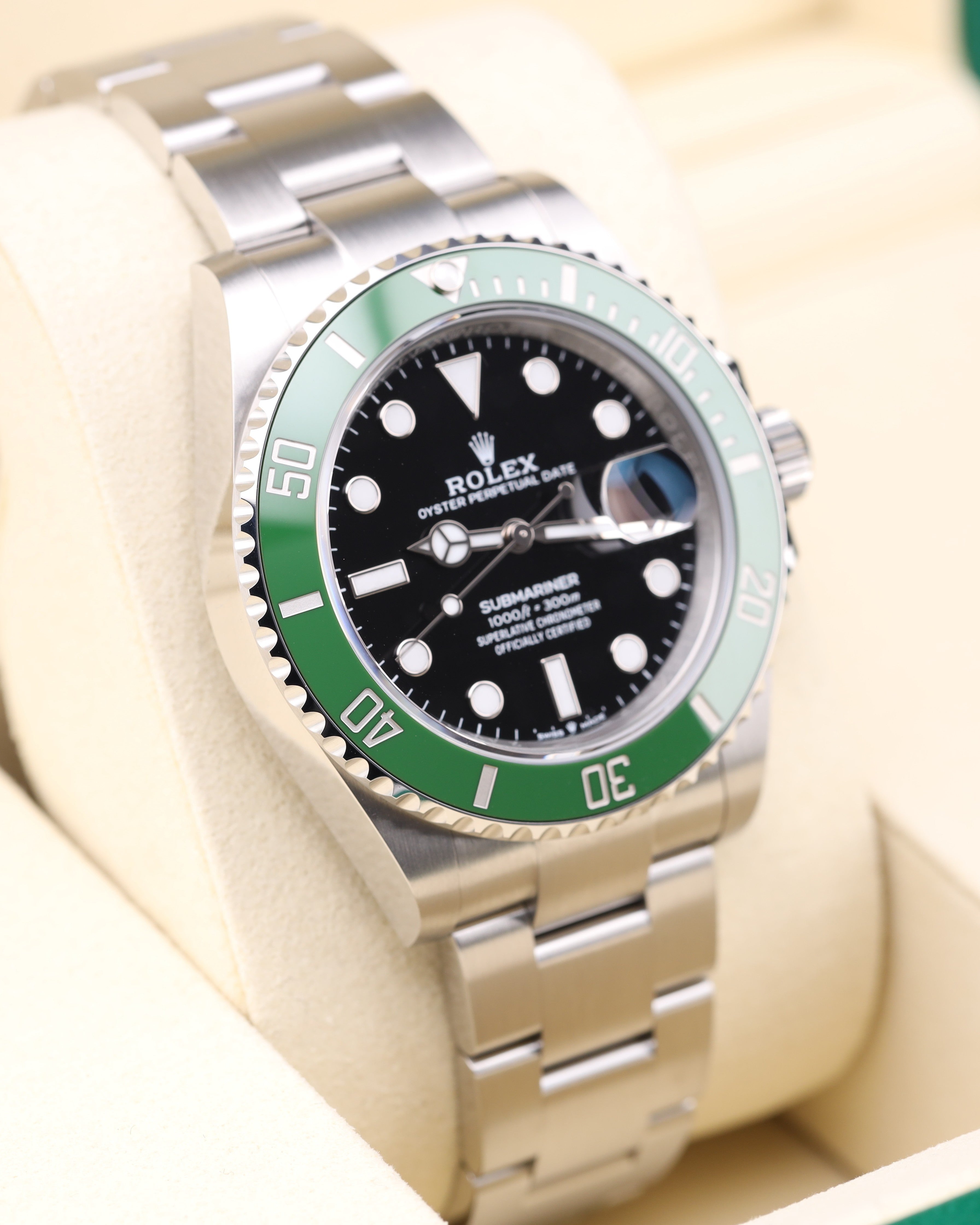 Rolex Submariner Date Starbucks Green Bezel 126610LV