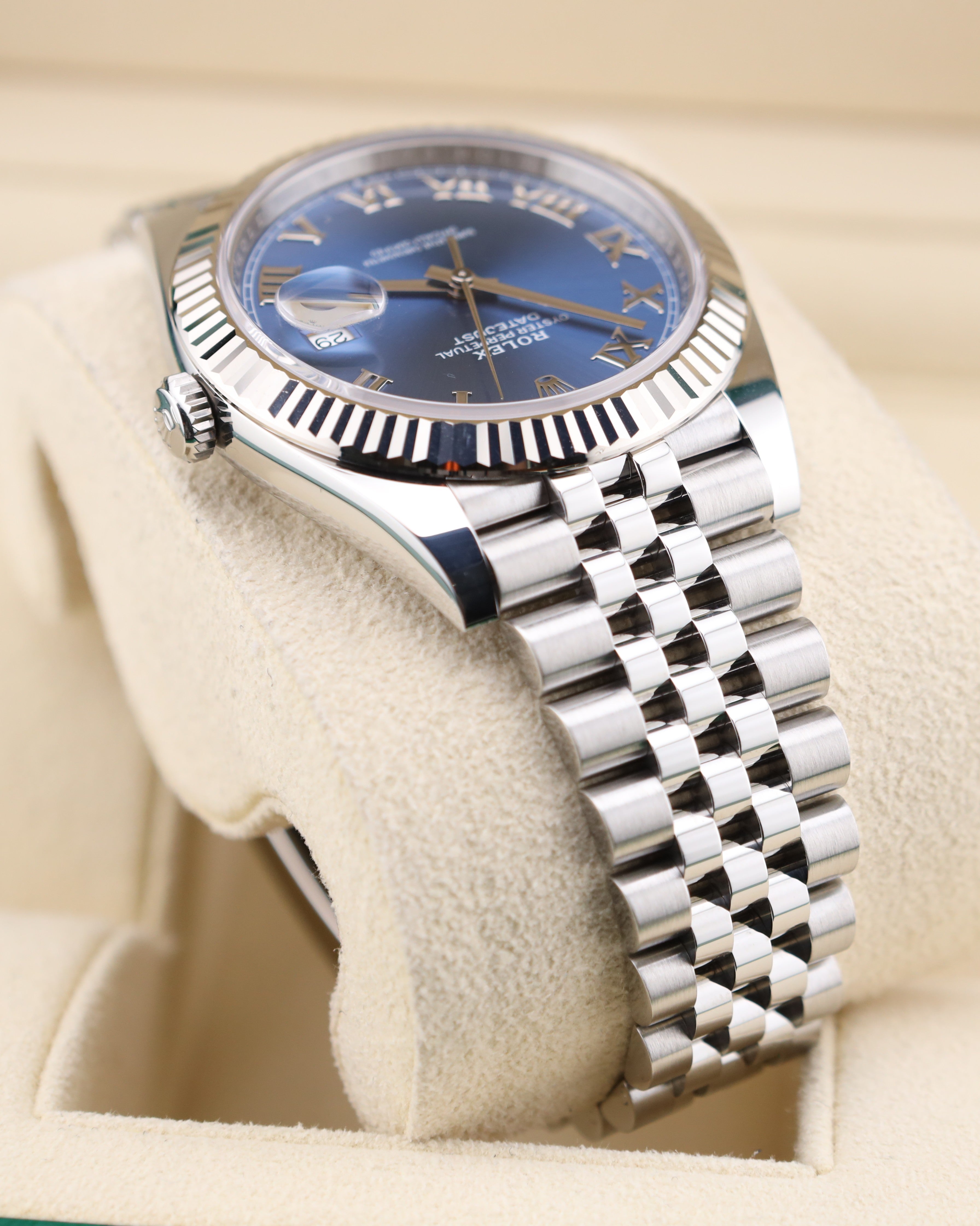 Rolex Datejust 41 Blue Roman Dial on Jubilee 126334 - 2023