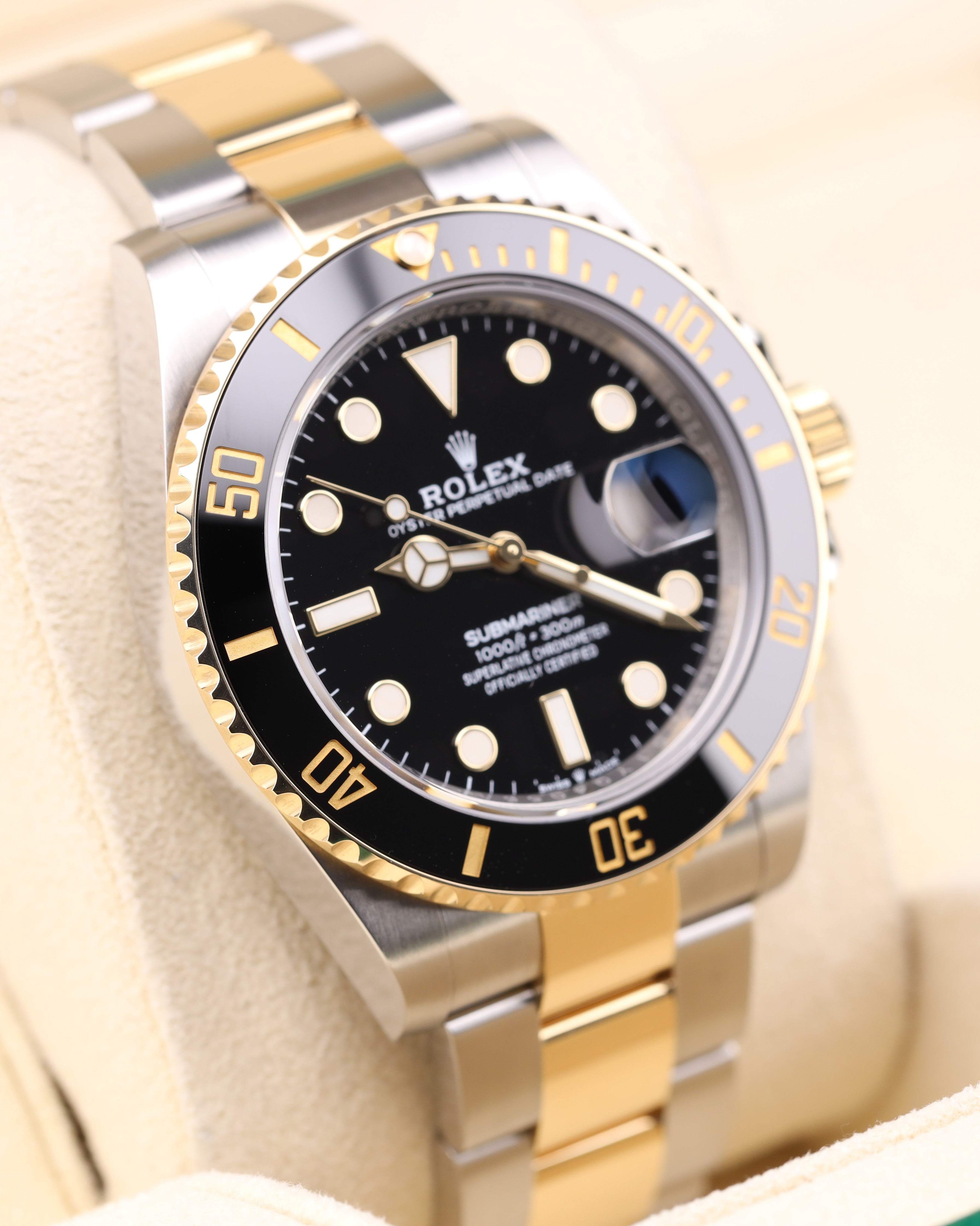 Rolex Submariner Date 41 Black Dial Two Tone Oyster 126613LN