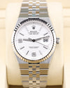 Rolex Land-Dweller 40 White Honeycomb Dial 127334