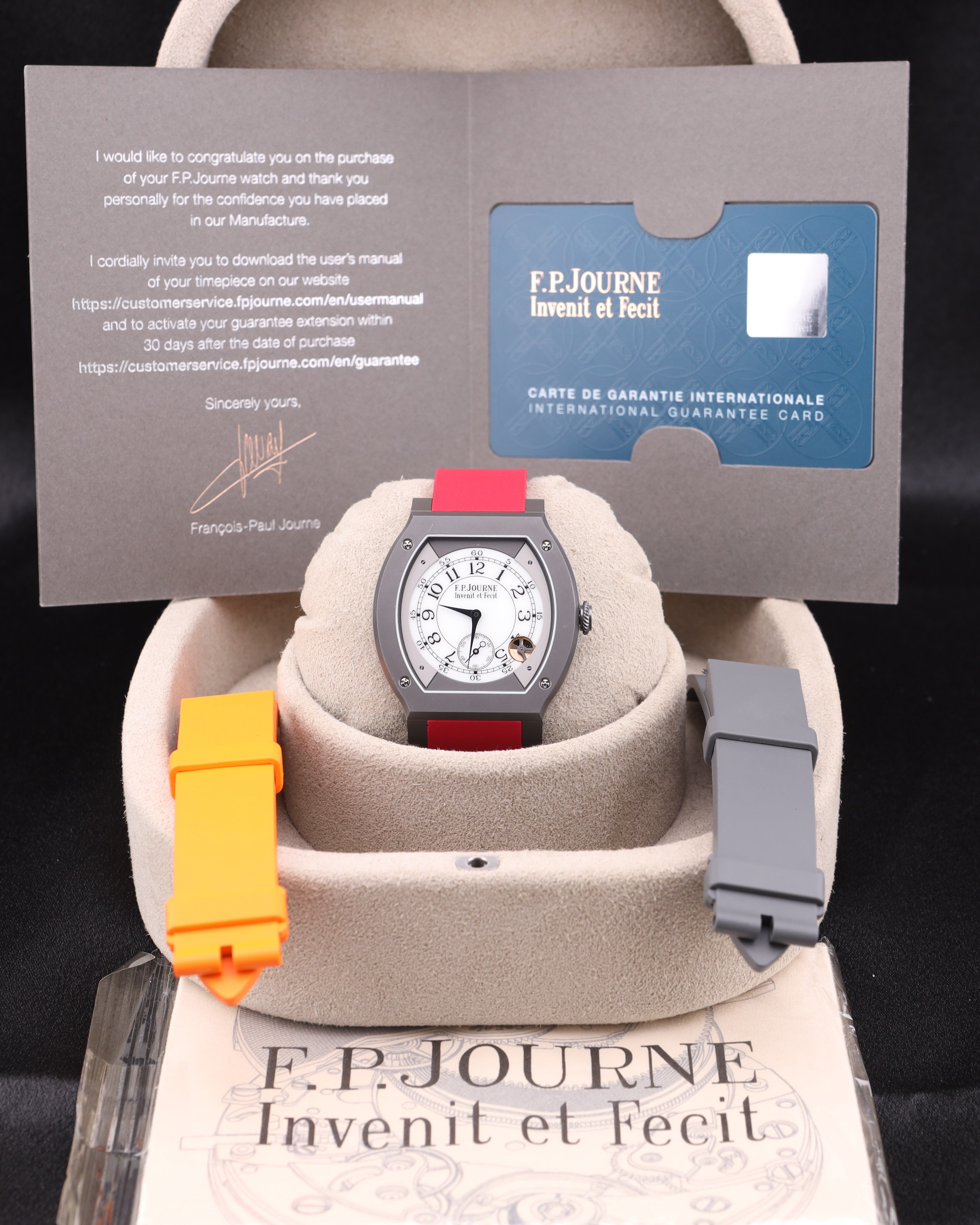 F.P.Journe Élégante Titanium 48mm Titalyt White Dial ELHT