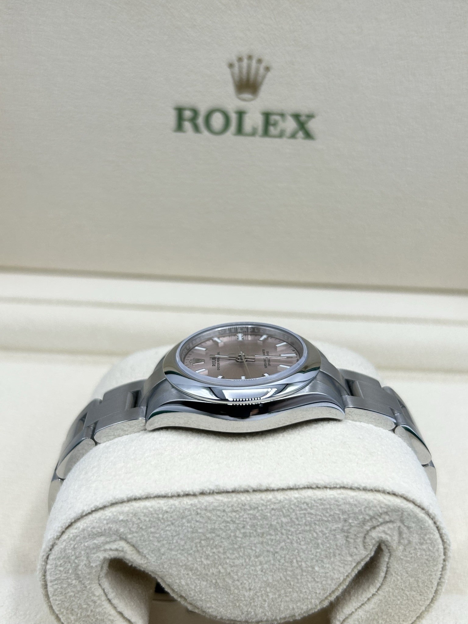 Rolex Oyster Perpetual 28 Pink Dial 276200