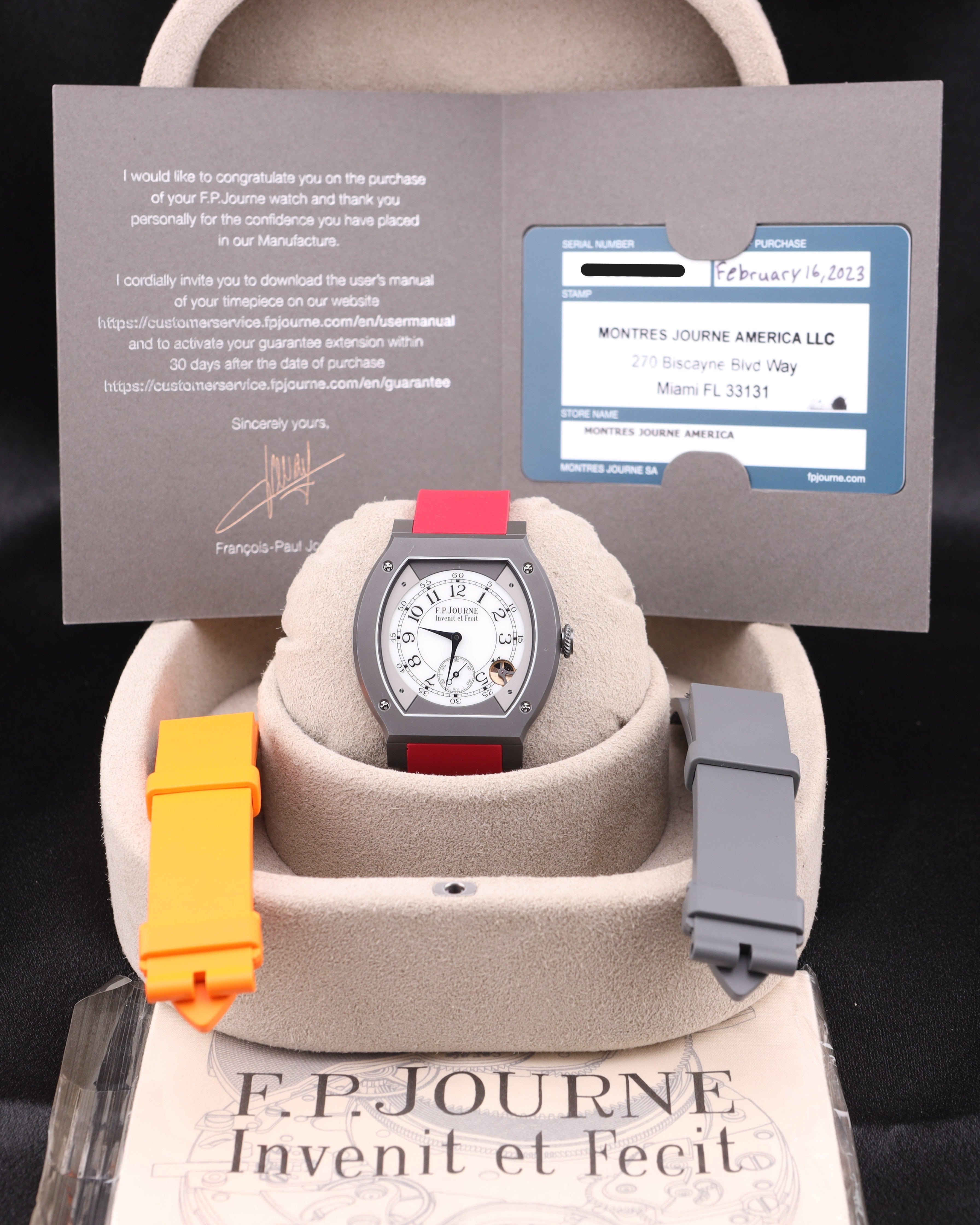 F.P.Journe Élégante Titanium 48mm Titalyt White Dial ELHT