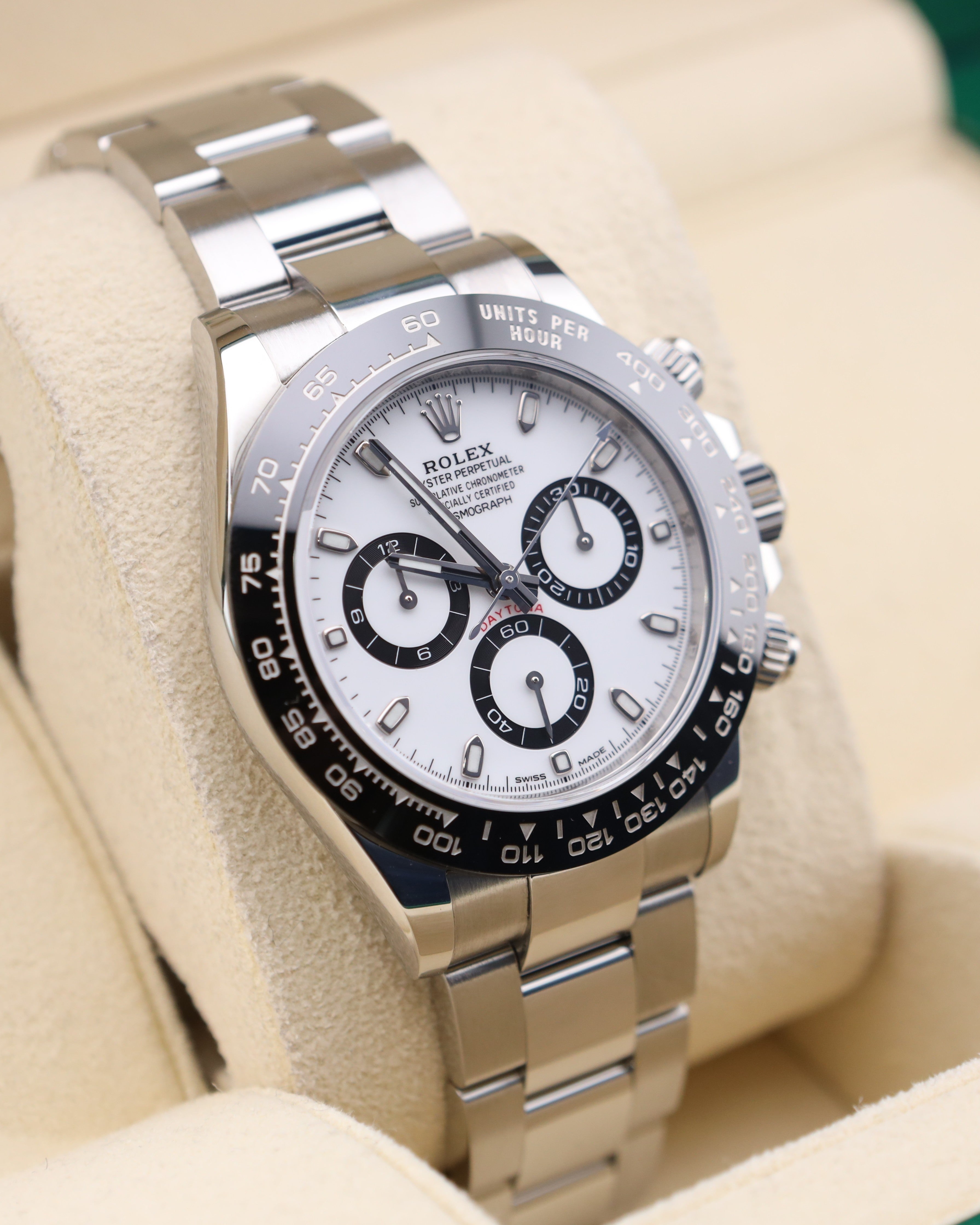 Rolex Daytona Panda White Dial 116500LN – MVP Jewelers Miami