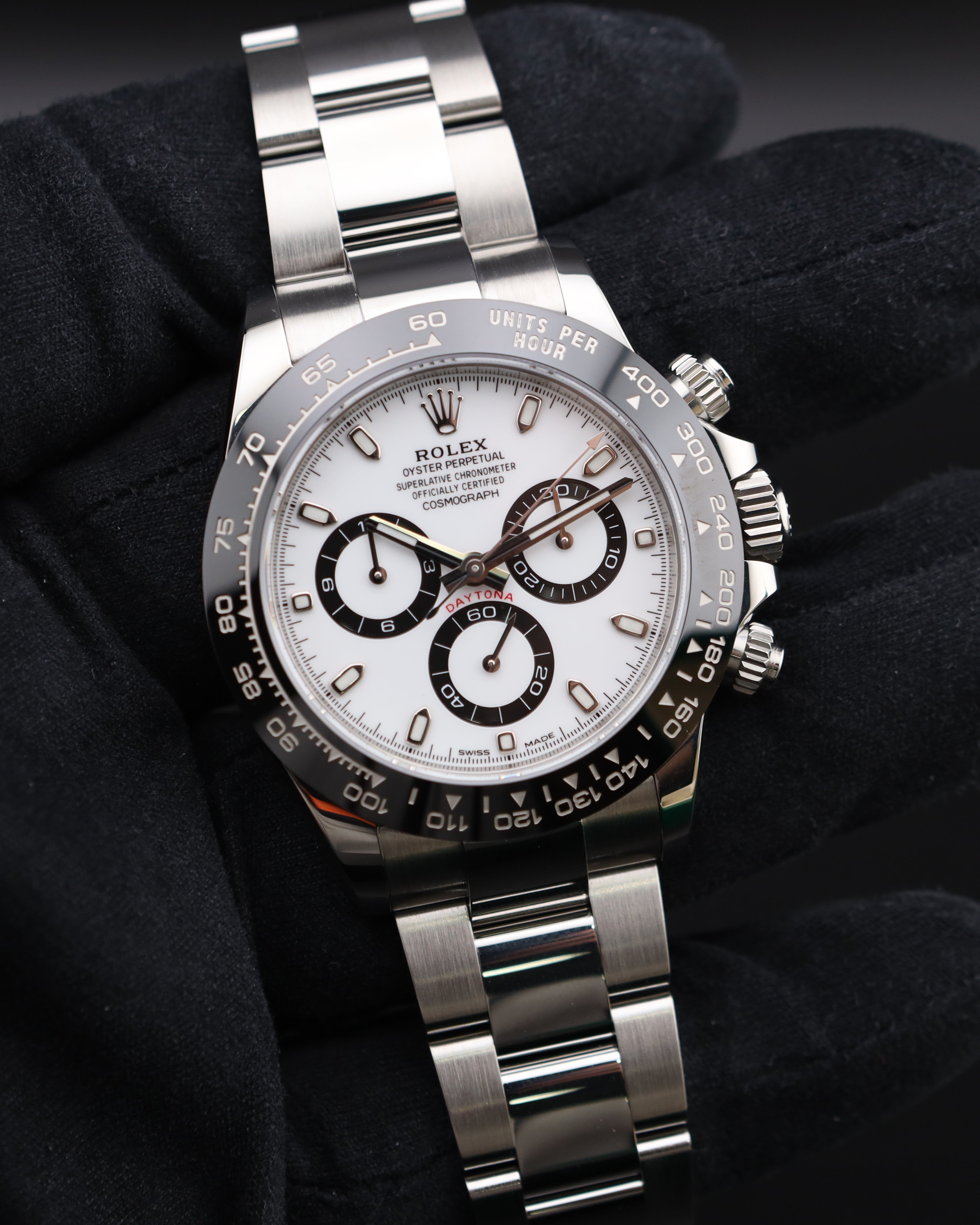 Rolex Daytona Panda White Dial 116500LN – MVP Jewelers Miami