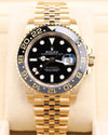 Rolex GMT-Master II Black Dial 18K Gold Jubilee 126718GRNR
