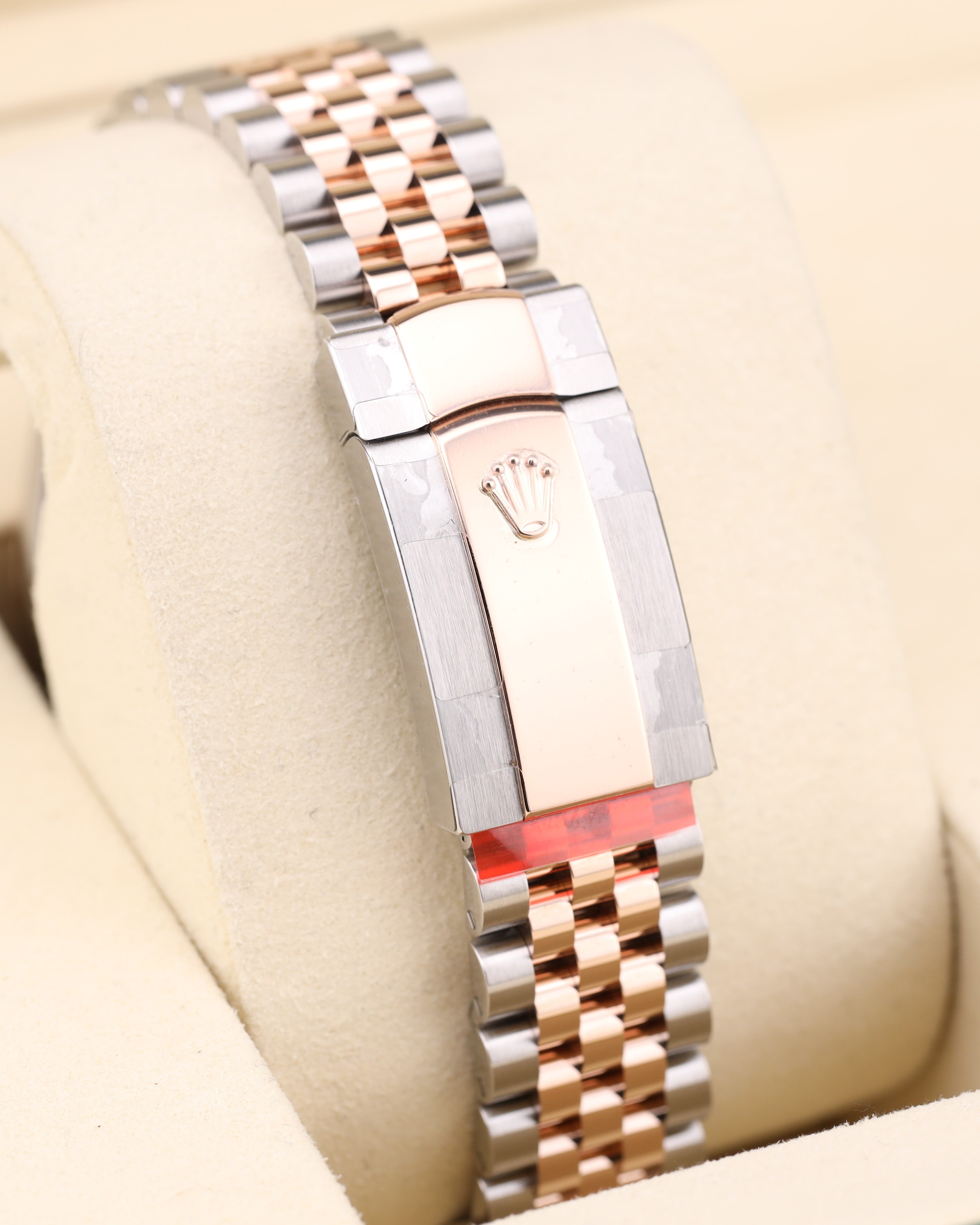Rolex Datejust 41 Rose Gold Wimbledon on Jubilee 126331
