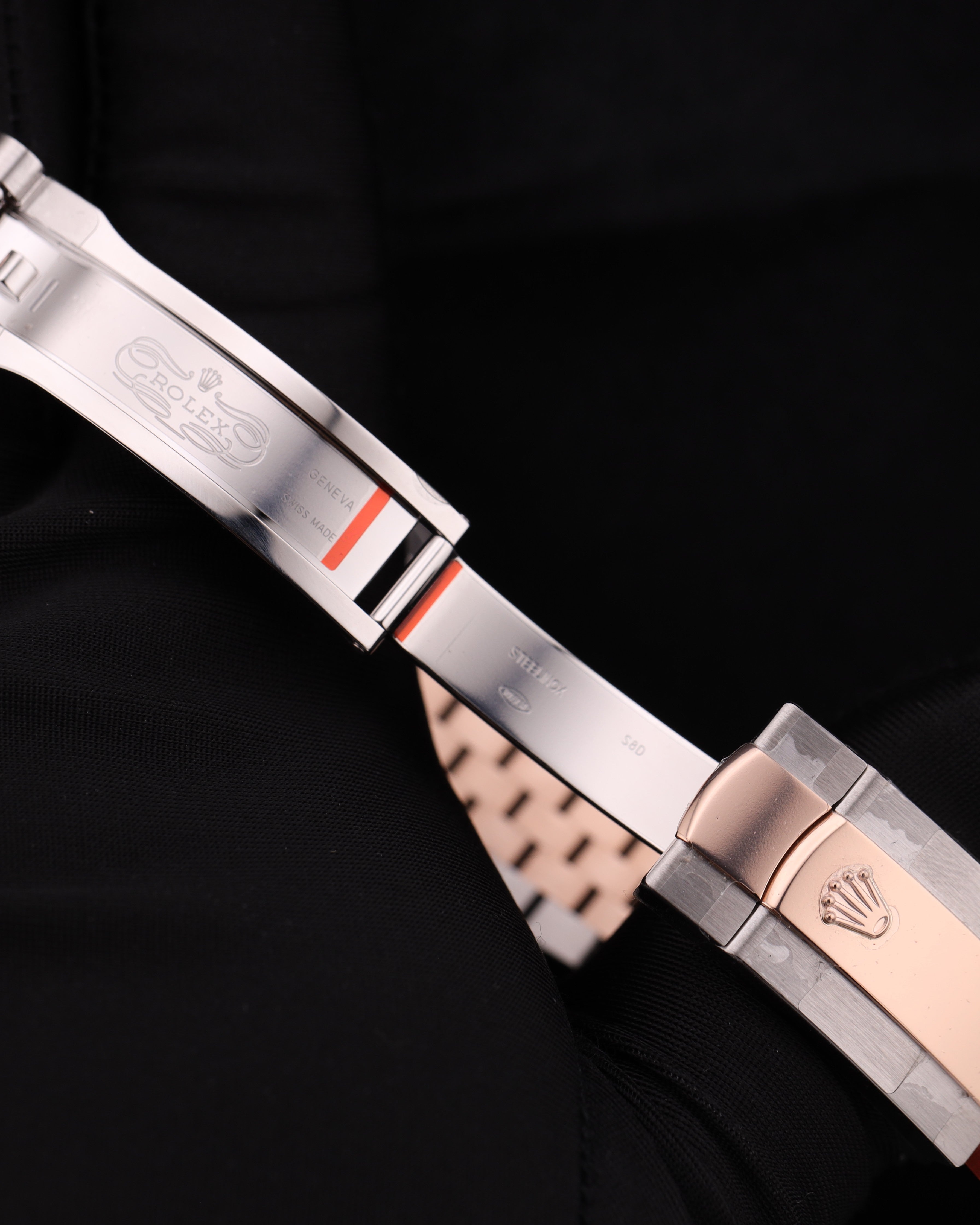 Rolex Datejust 41 Rose Gold Wimbledon on Jubilee 126331