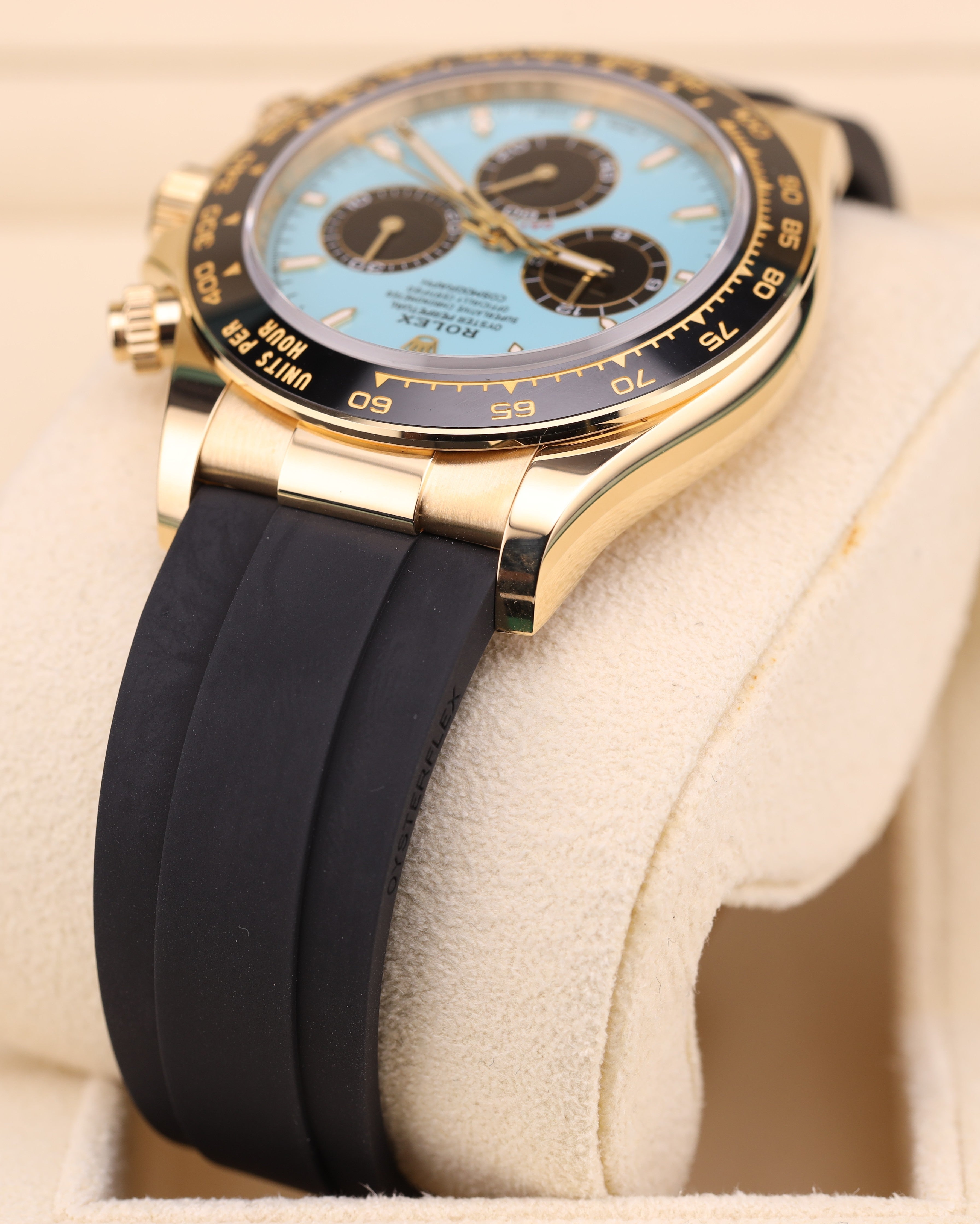 Rolex Daytona Tiffany/Turquoise Blue Dial Oysterflex 126518LN