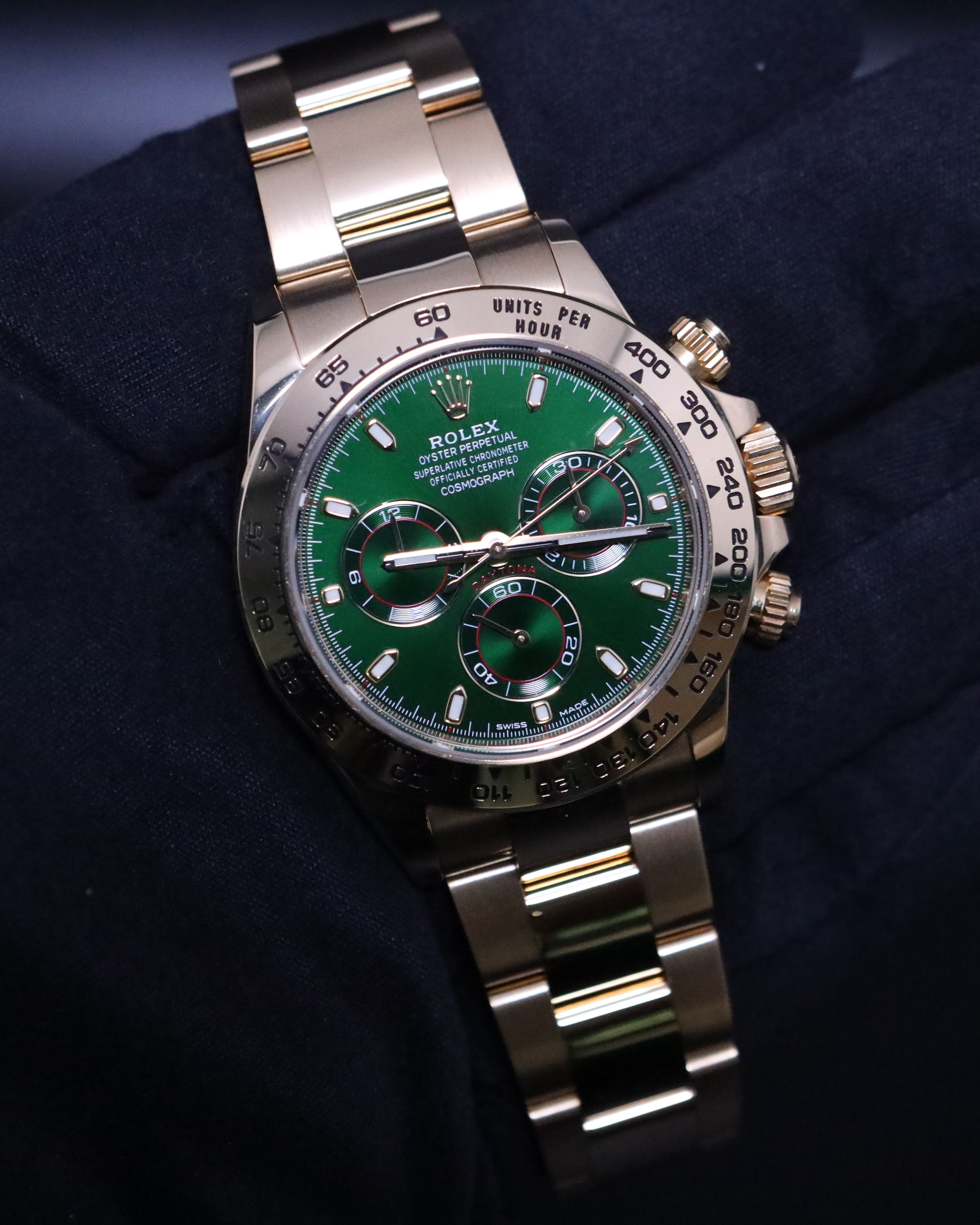 Rolex Daytona John Mayer Green Dial 116508 