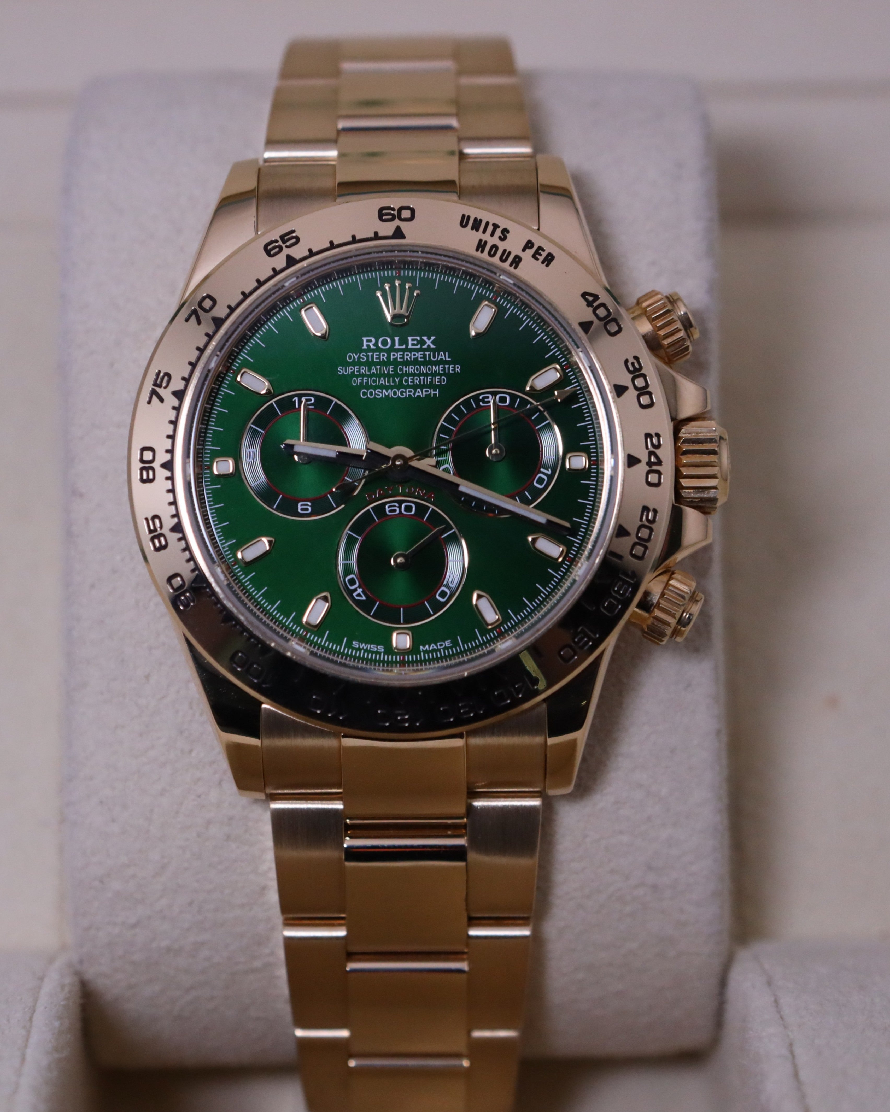 Rolex Daytona John Mayer Green Dial 116508 