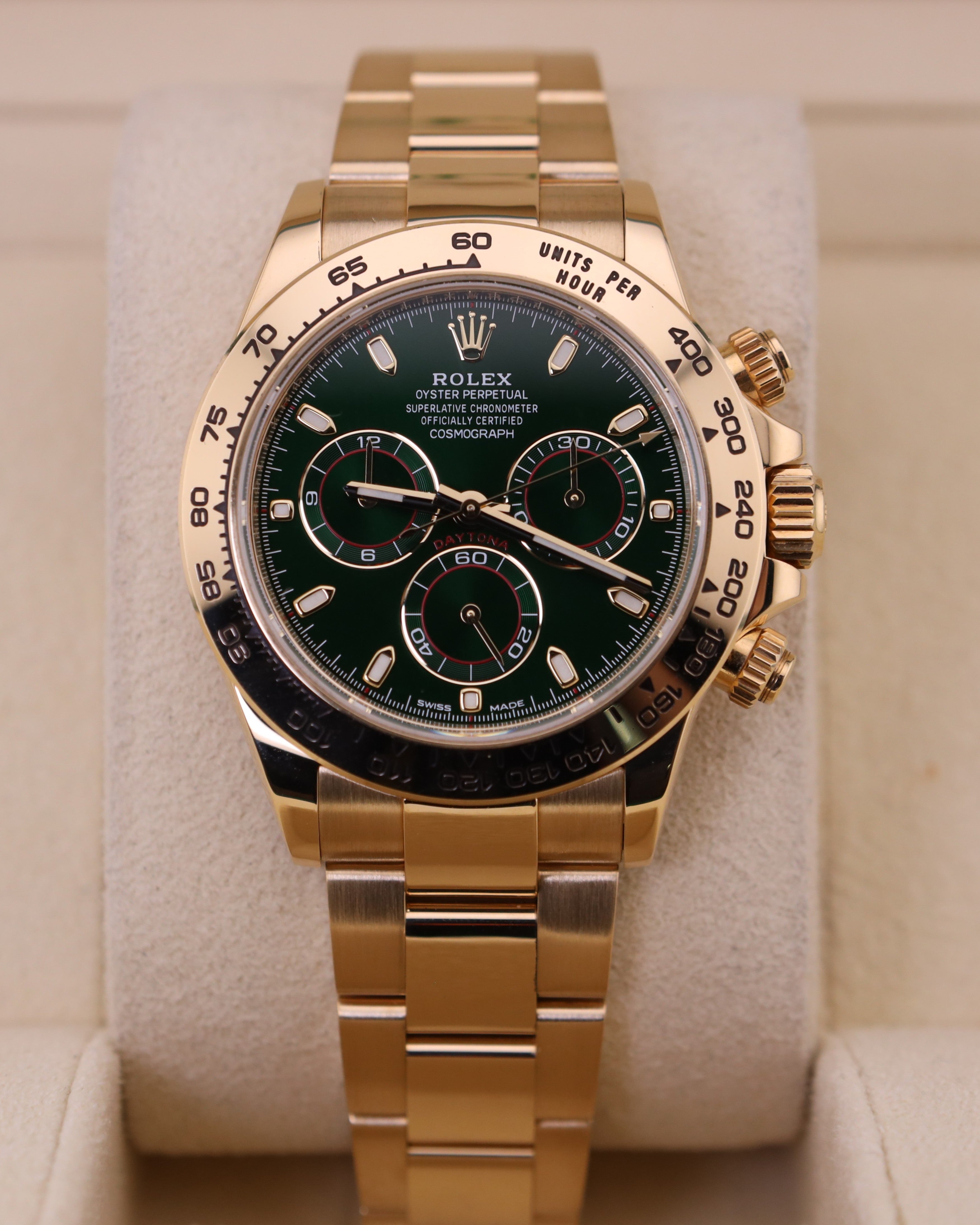 Rolex Daytona John Mayer Green Dial 116508