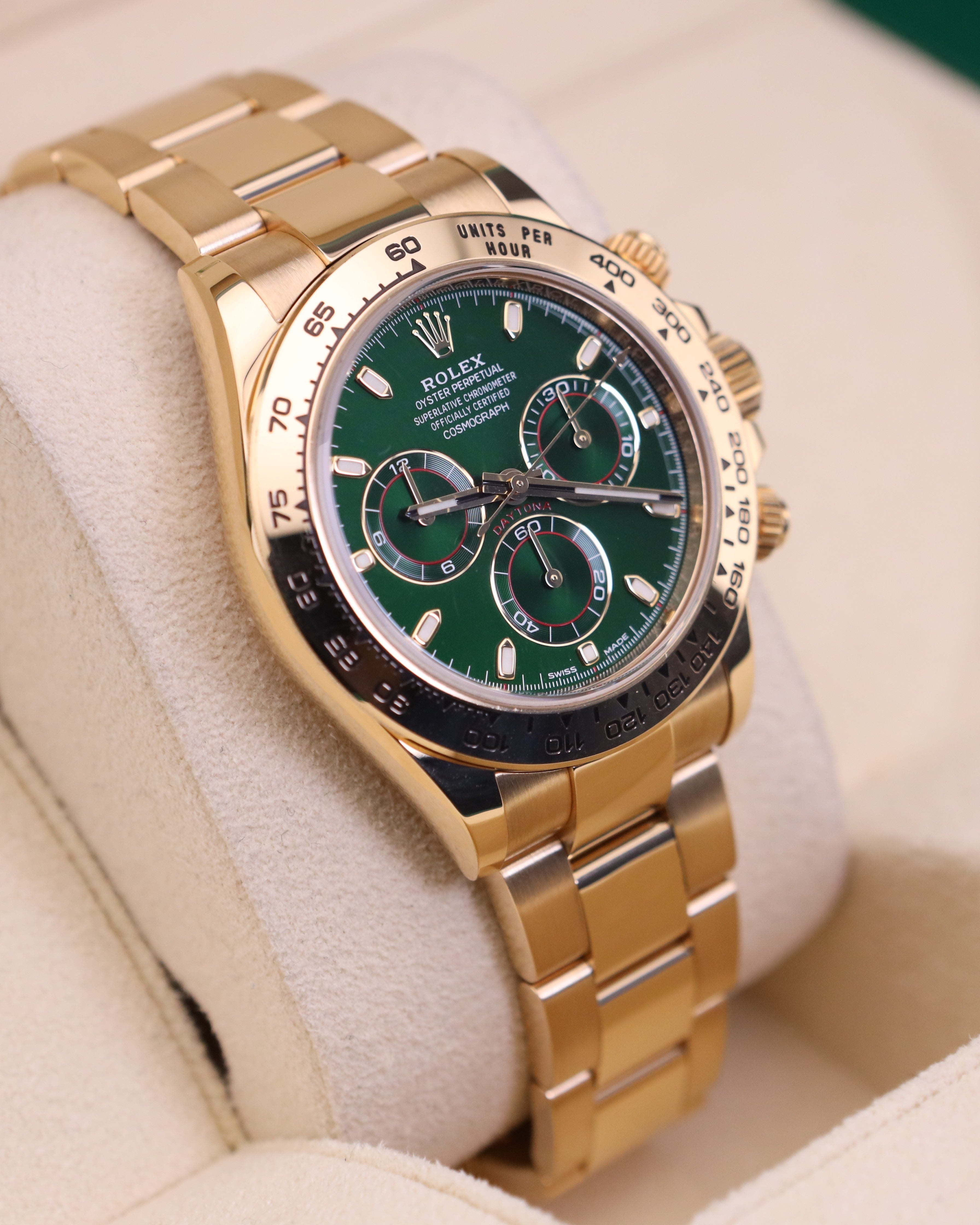 Rolex Daytona John Mayer Green Dial 116508