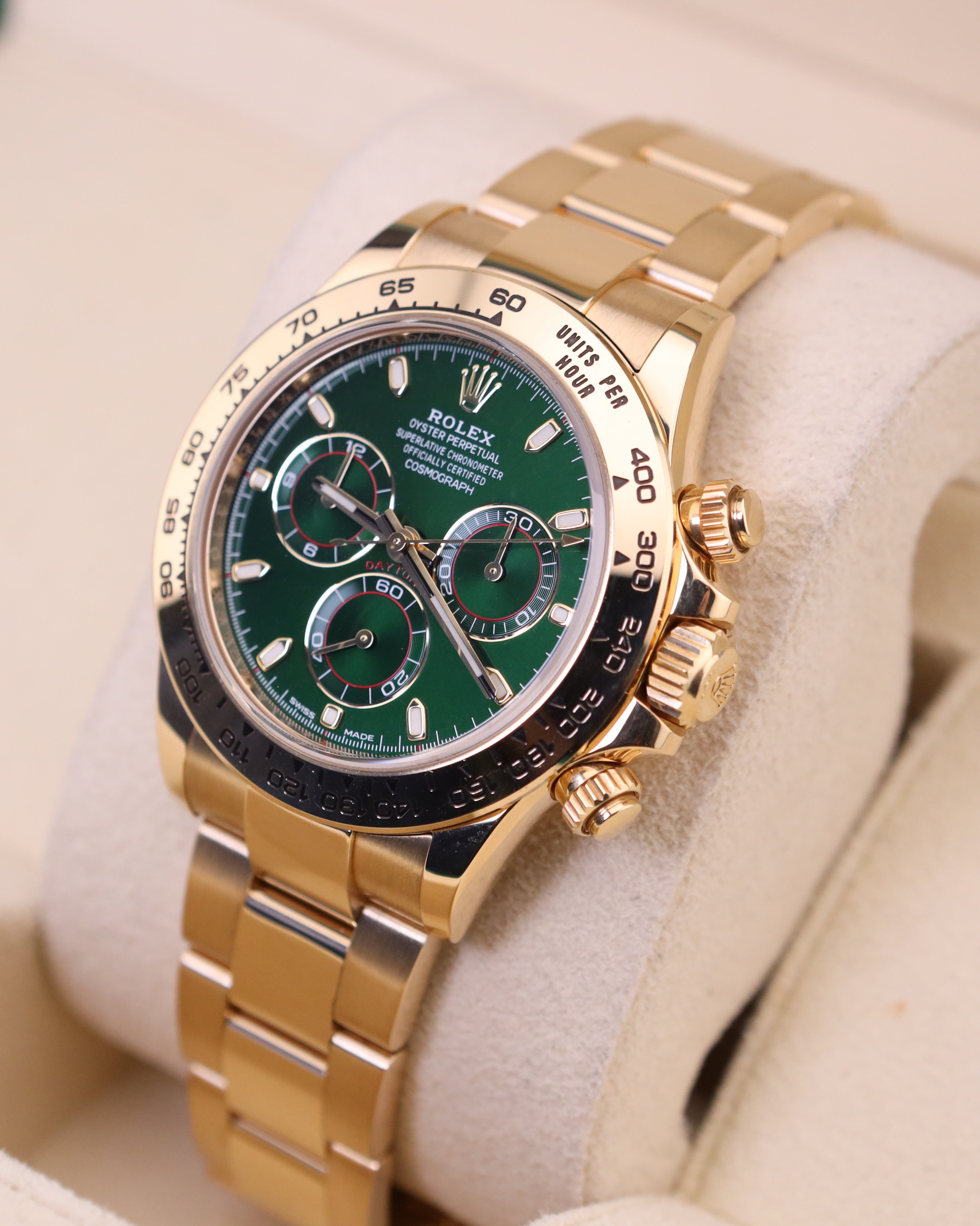 Rolex Daytona John Mayer Green Dial 116508