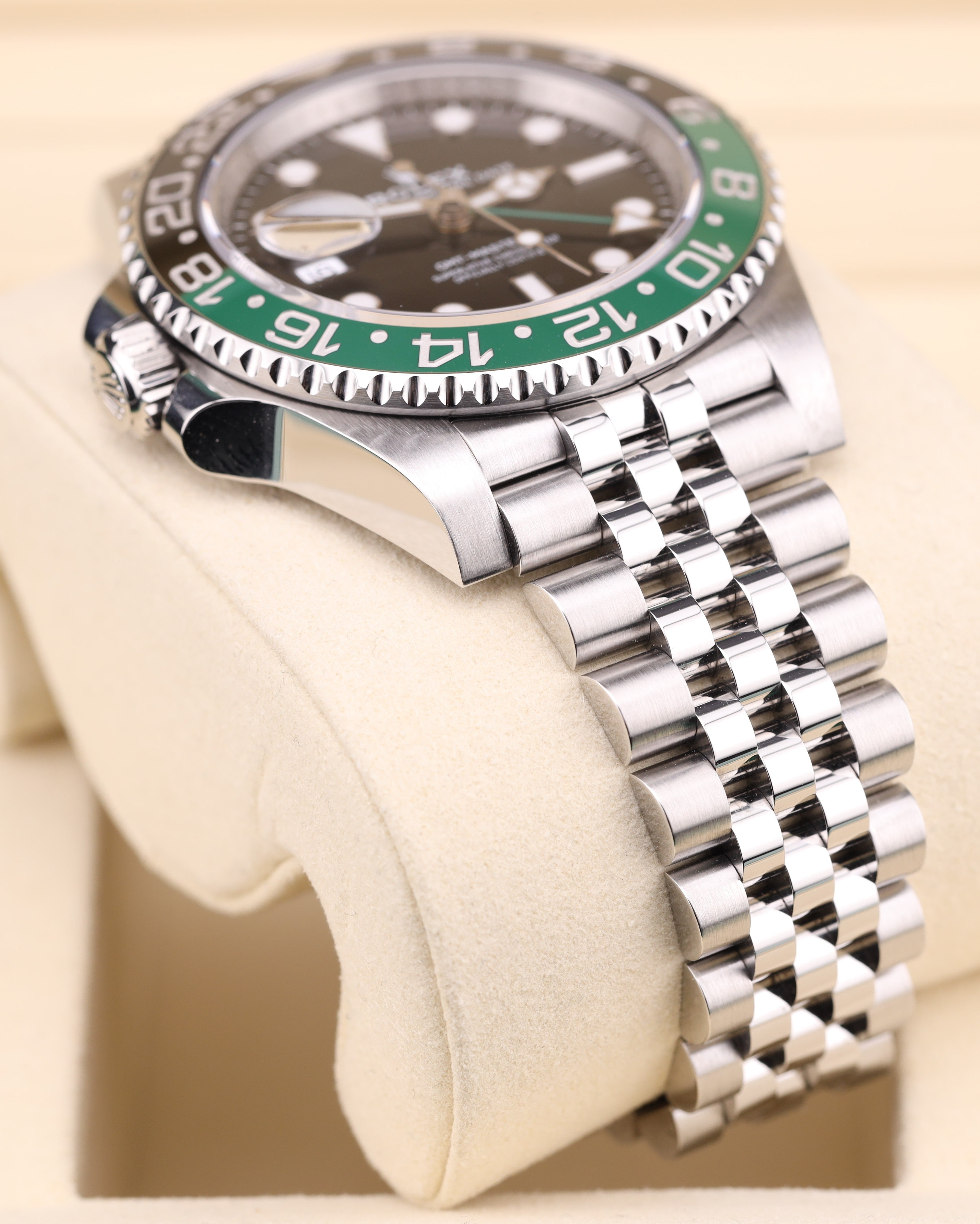 Rolex GMT-Master II Sprite Jubilee 126720VTNR Lefty Green