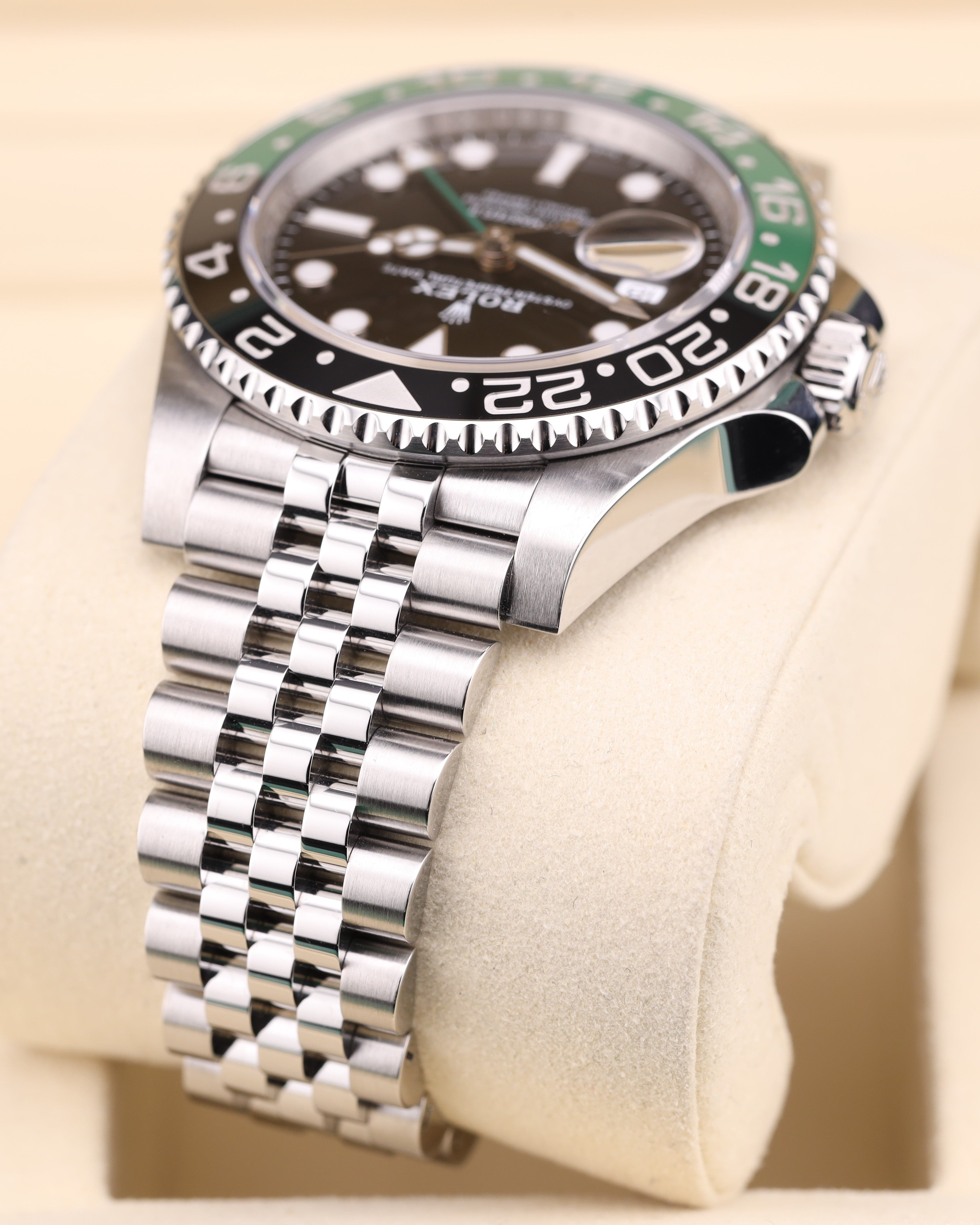 Rolex GMT-Master II Sprite Jubilee 126720VTNR Lefty Green