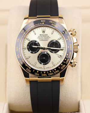 Rolex Daytona Pikacho Champagne Dial Oysterflex 18k Yellow Gold 126518LN
