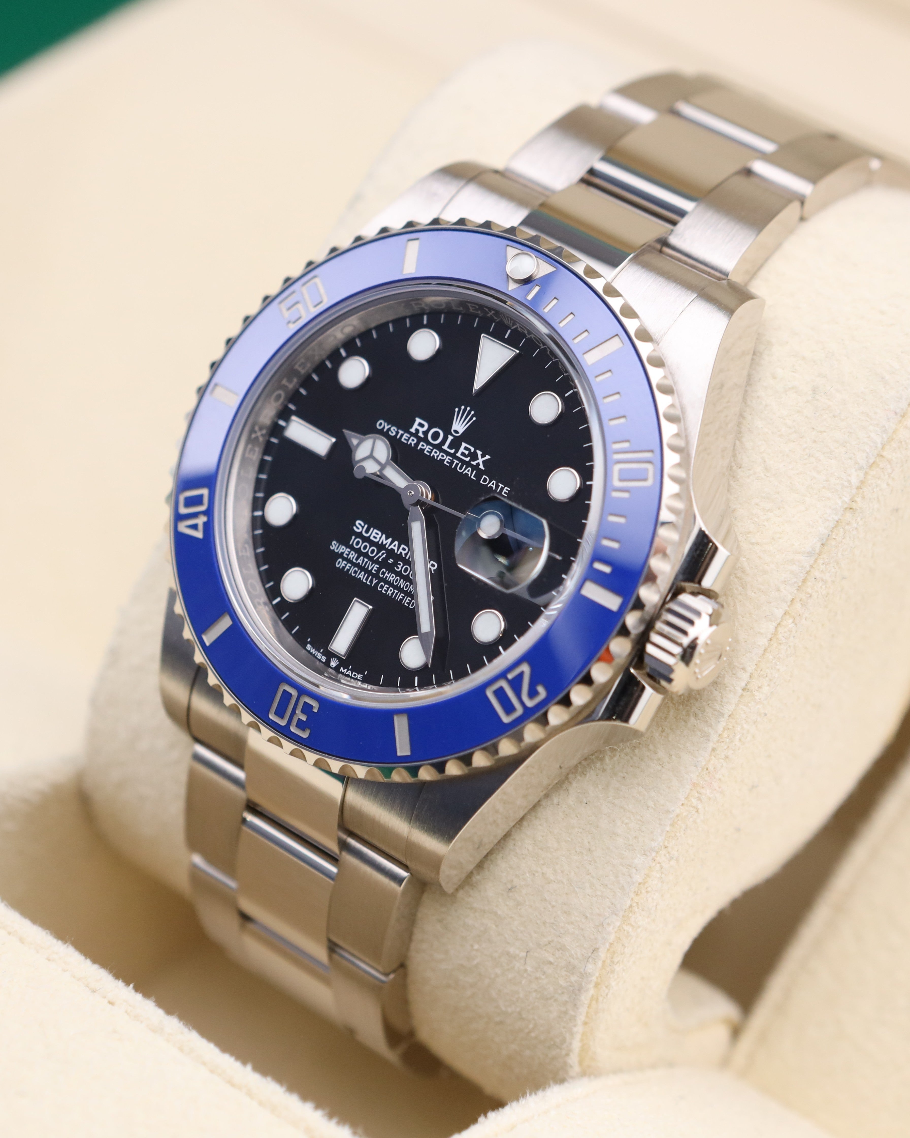 Rolex Submariner Date Cookie Monster White Gold 126619LB - 2021