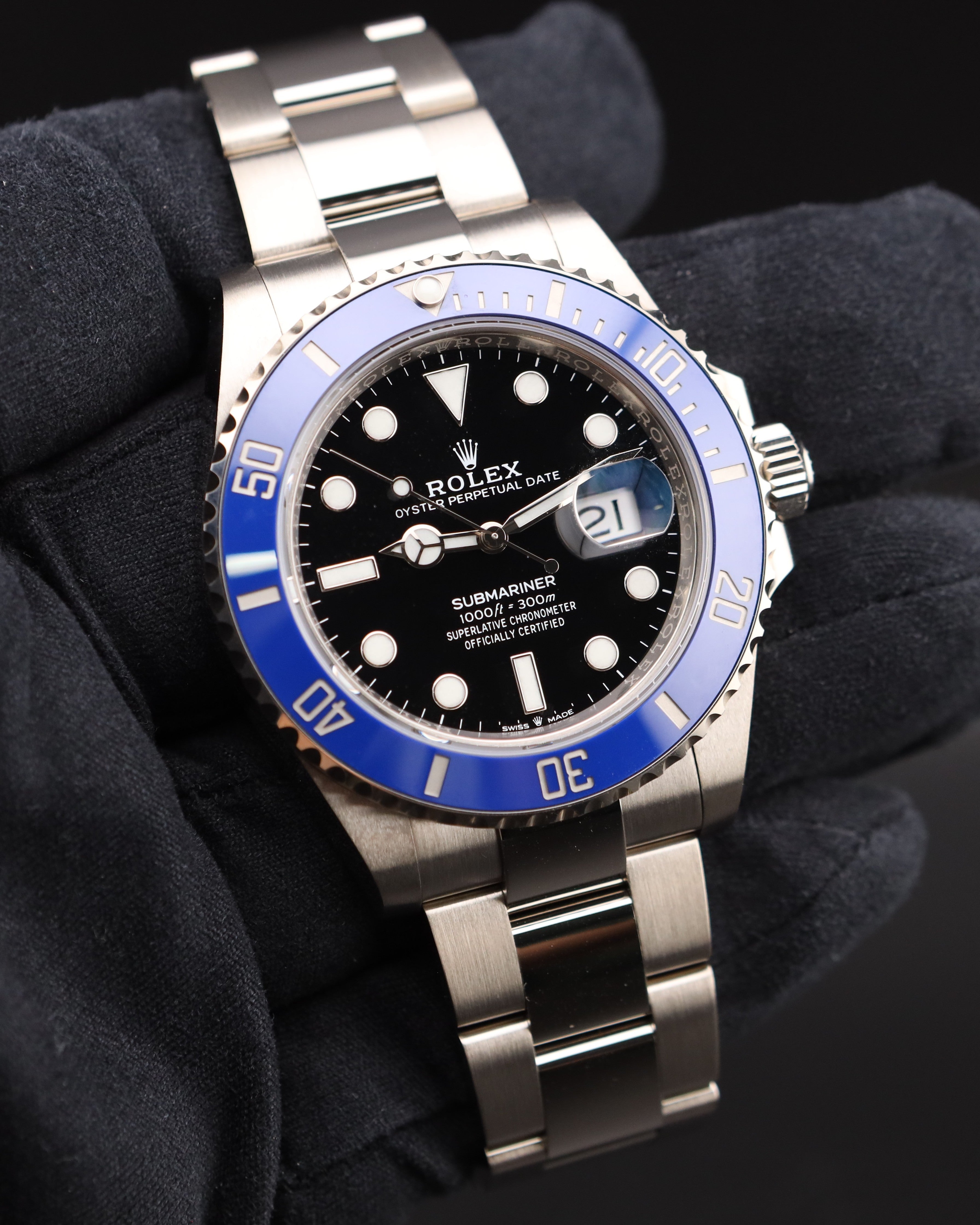 Rolex Submariner Date Cookie Monster White Gold 126619LB