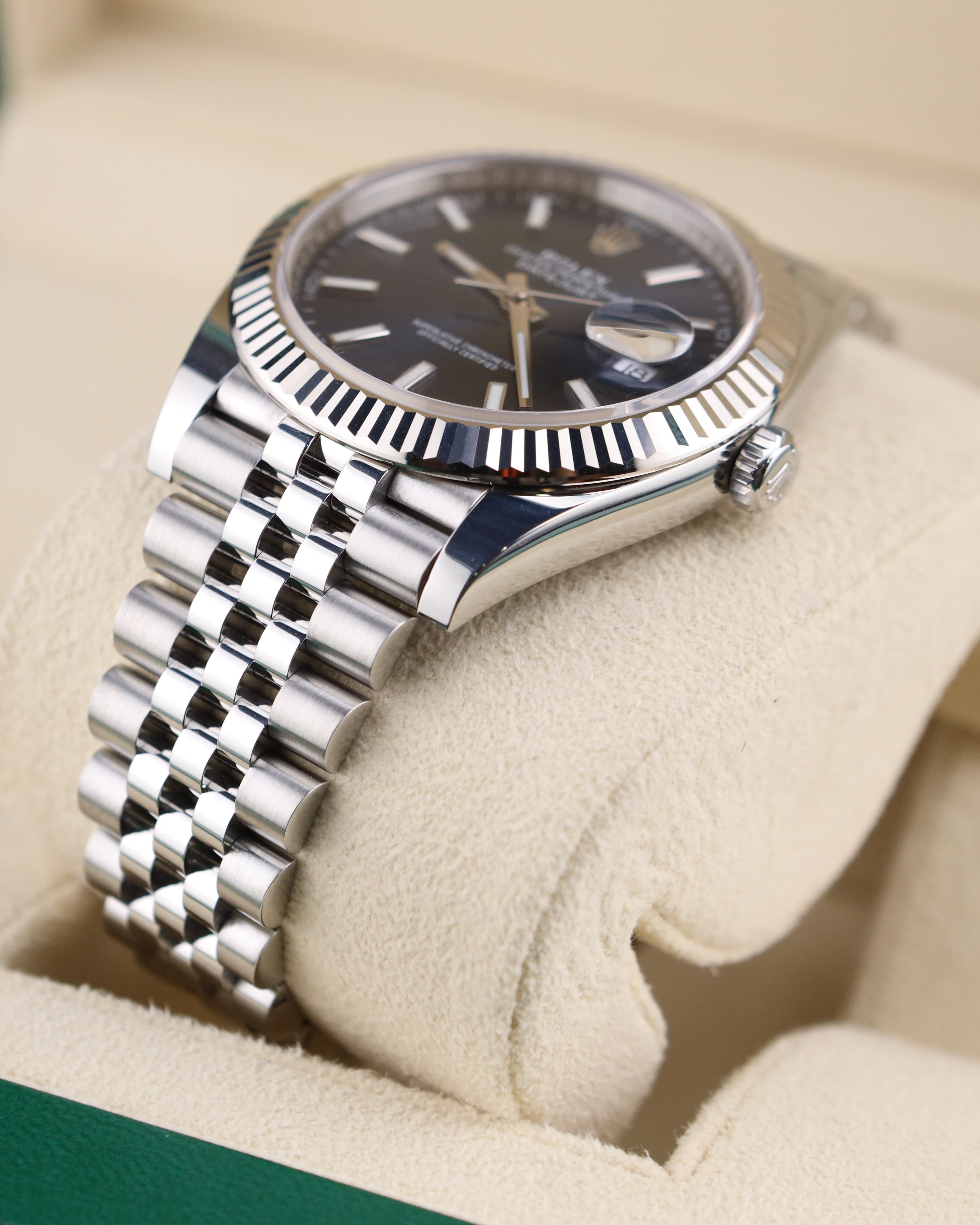 Rolex Datejust 41 Blue Stick Dial on Jubilee 126334