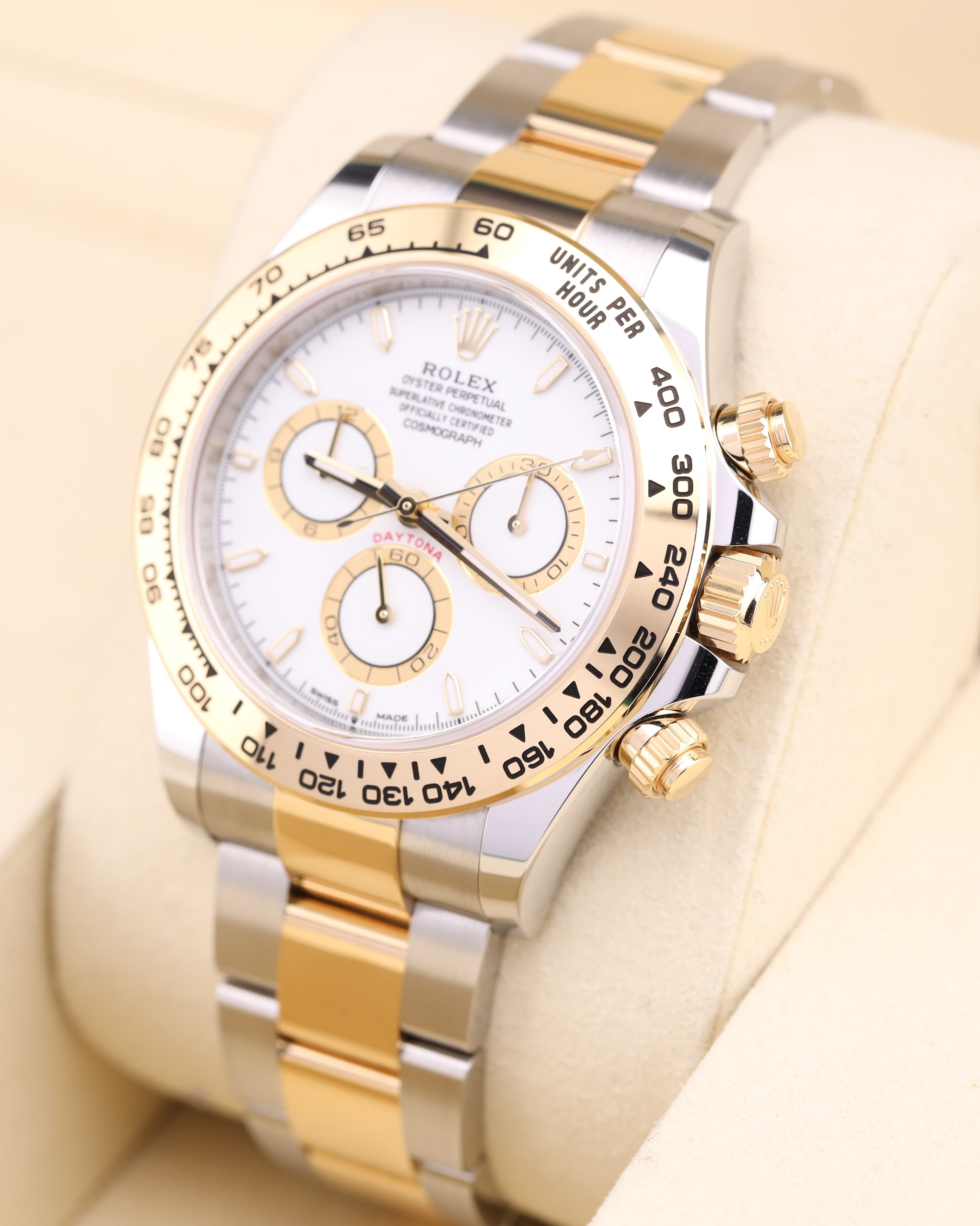 Rolex Daytona White Dial Two Tone Oyster 126503