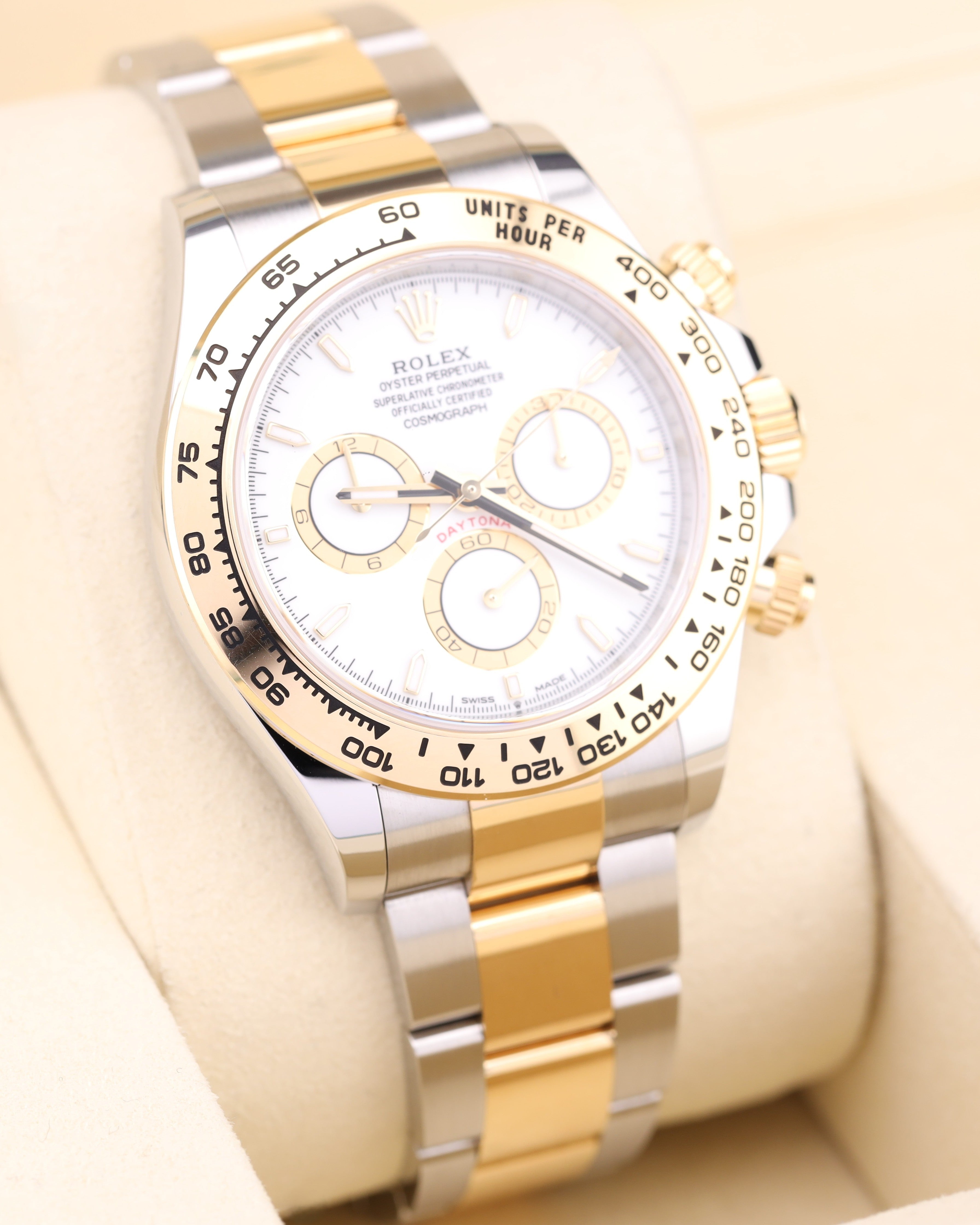 Rolex Daytona White Dial Two Tone Oyster 126503