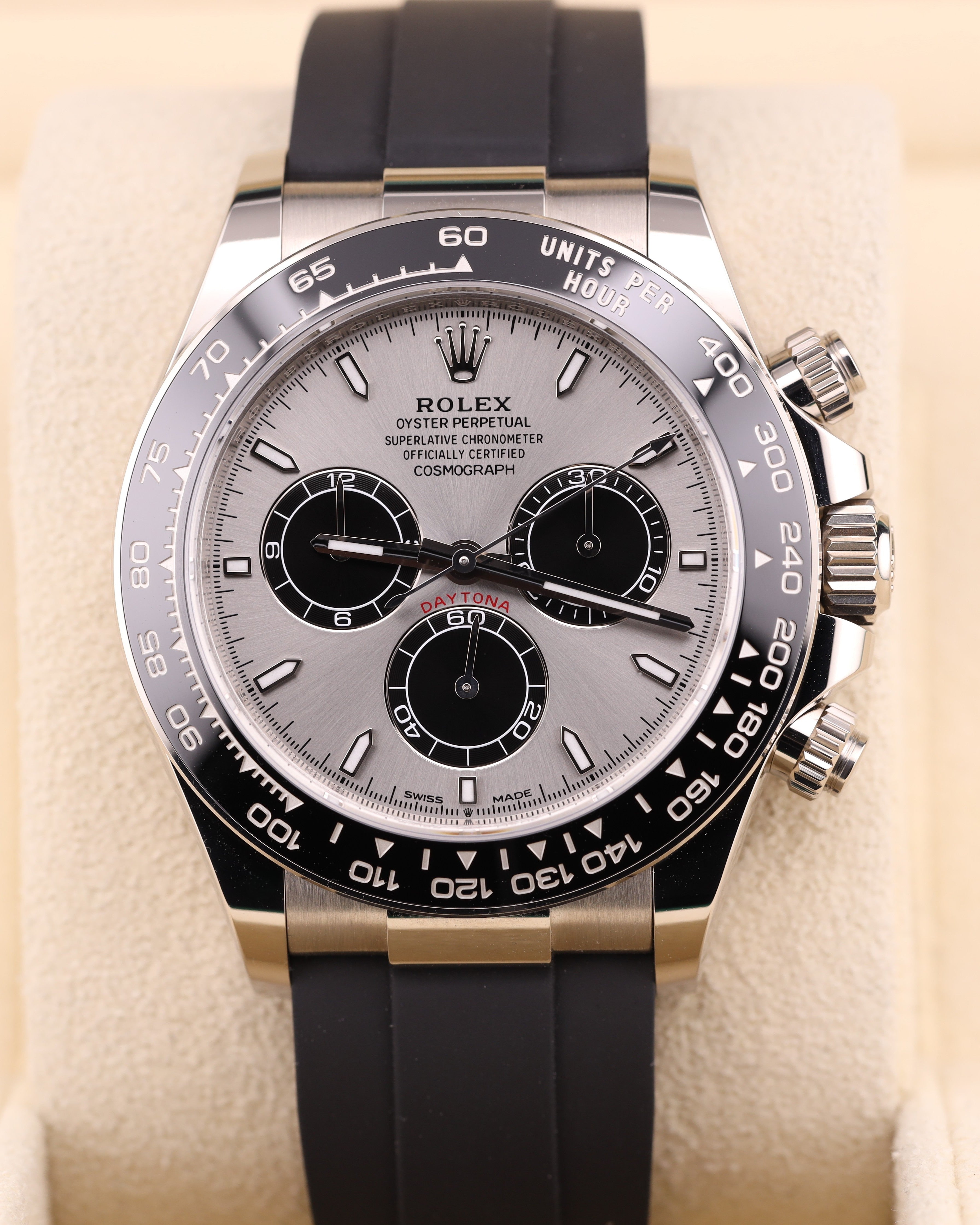 Rolex Daytona Ghost Grey Dial Oysterflex 126519LN