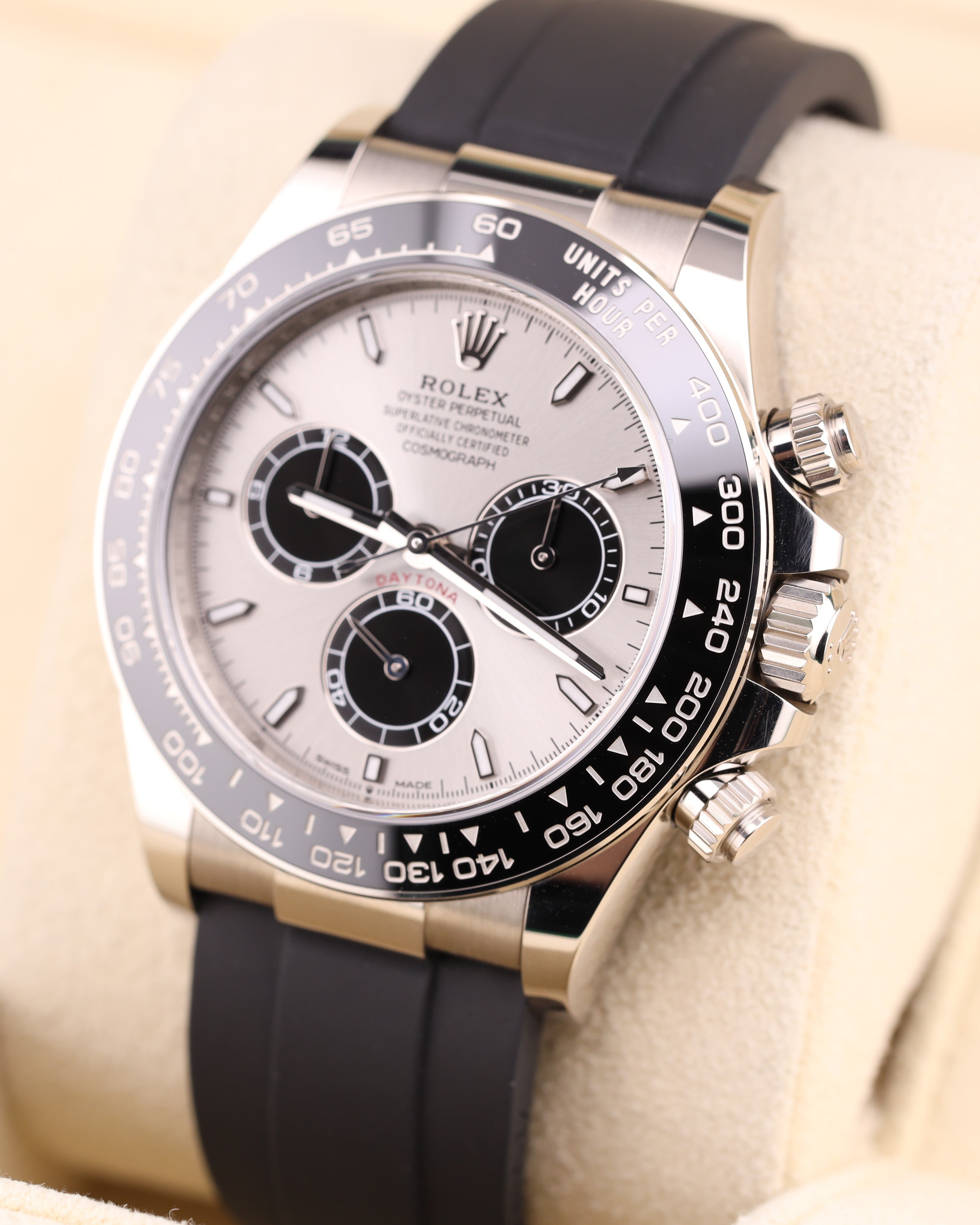 Rolex Daytona Ghost Grey Dial Oysterflex 126519LN