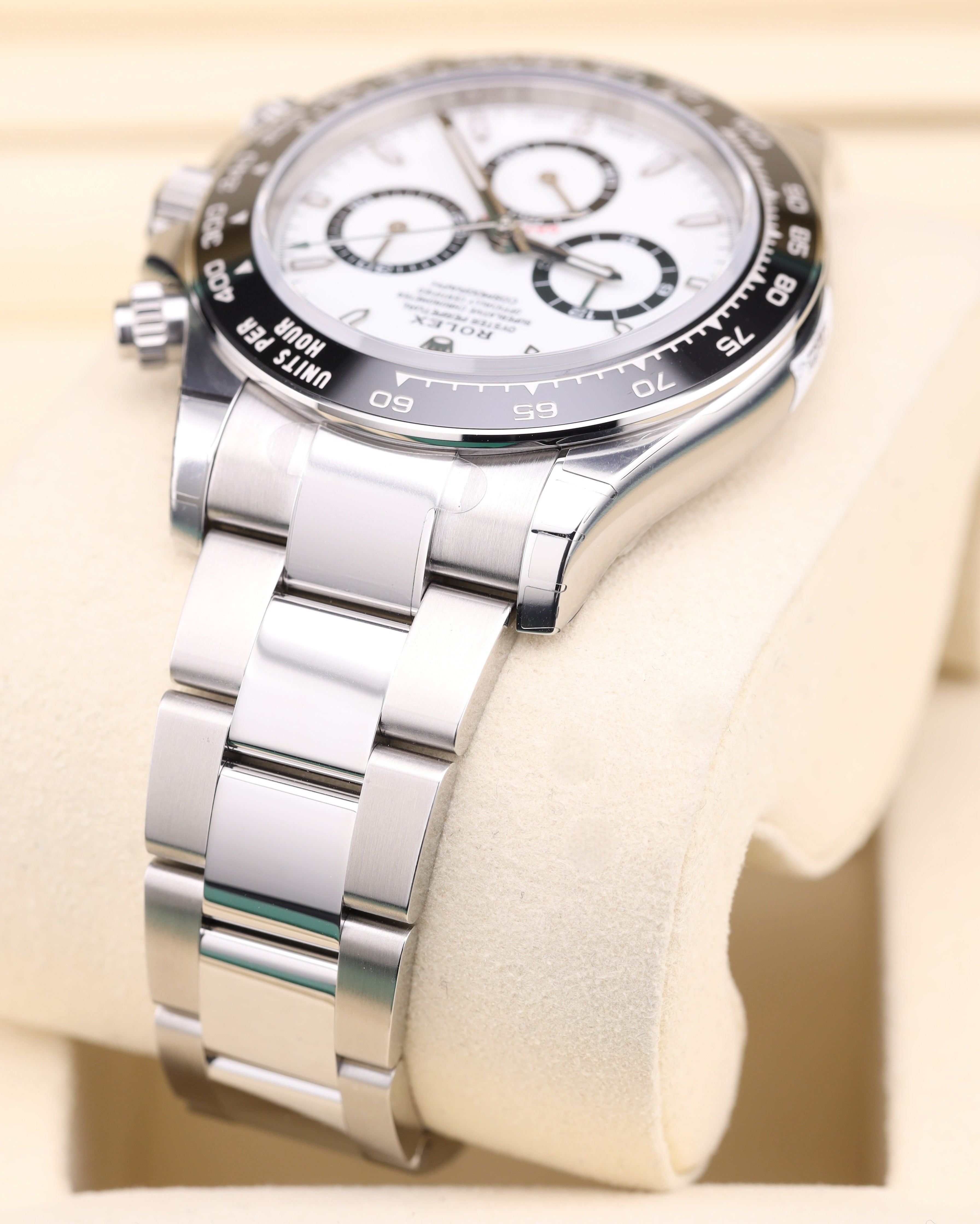 Rolex Daytona Panda White Dial 126500LN Factory Stickers 2026
